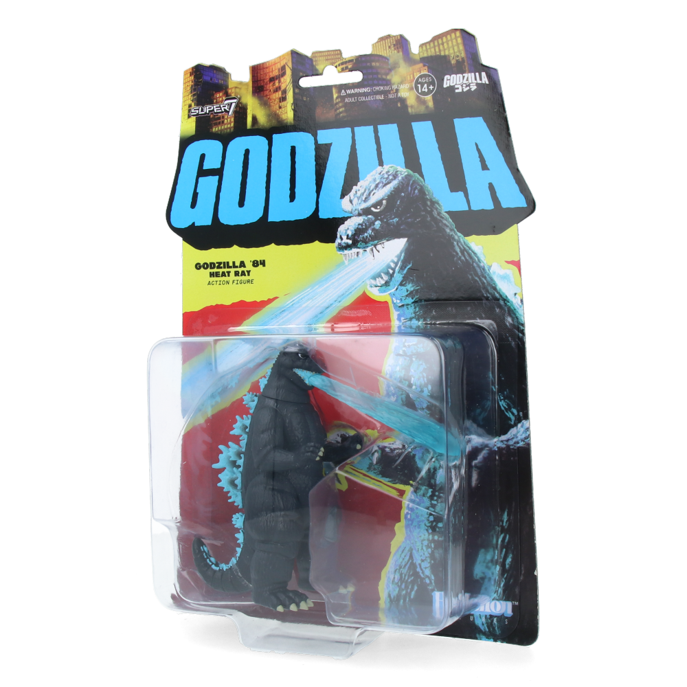 Godzilla 1984 (Heat Ray) Toho ReAction Figure - Wave 7 Collectible Toy for Anime & Movie Fans - Perfect for Display, Gifts, and Action Figure Collections