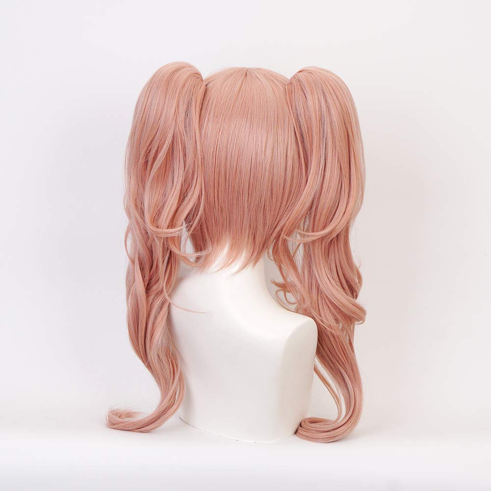 OSIAS Junko Enoshima Anime Cosplay Wig with Free Cap - Perfect for Danganronpa Costume, Conventions & Cosplay Events
