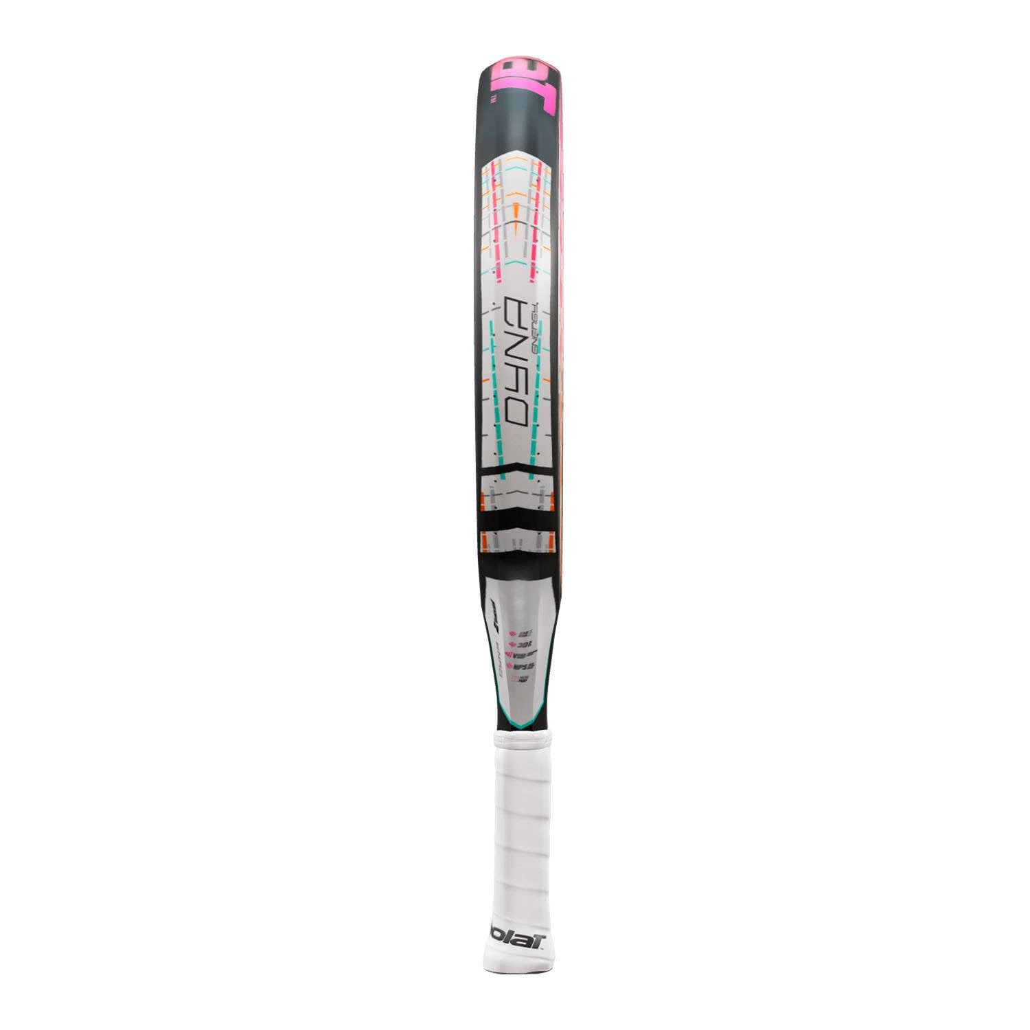 Babolat Dyna Energy 2023 Tennis Racket - Lightweight Carbon Fiber Frame for Power & Control | Perfect for Competitive Play & Training Sessions
