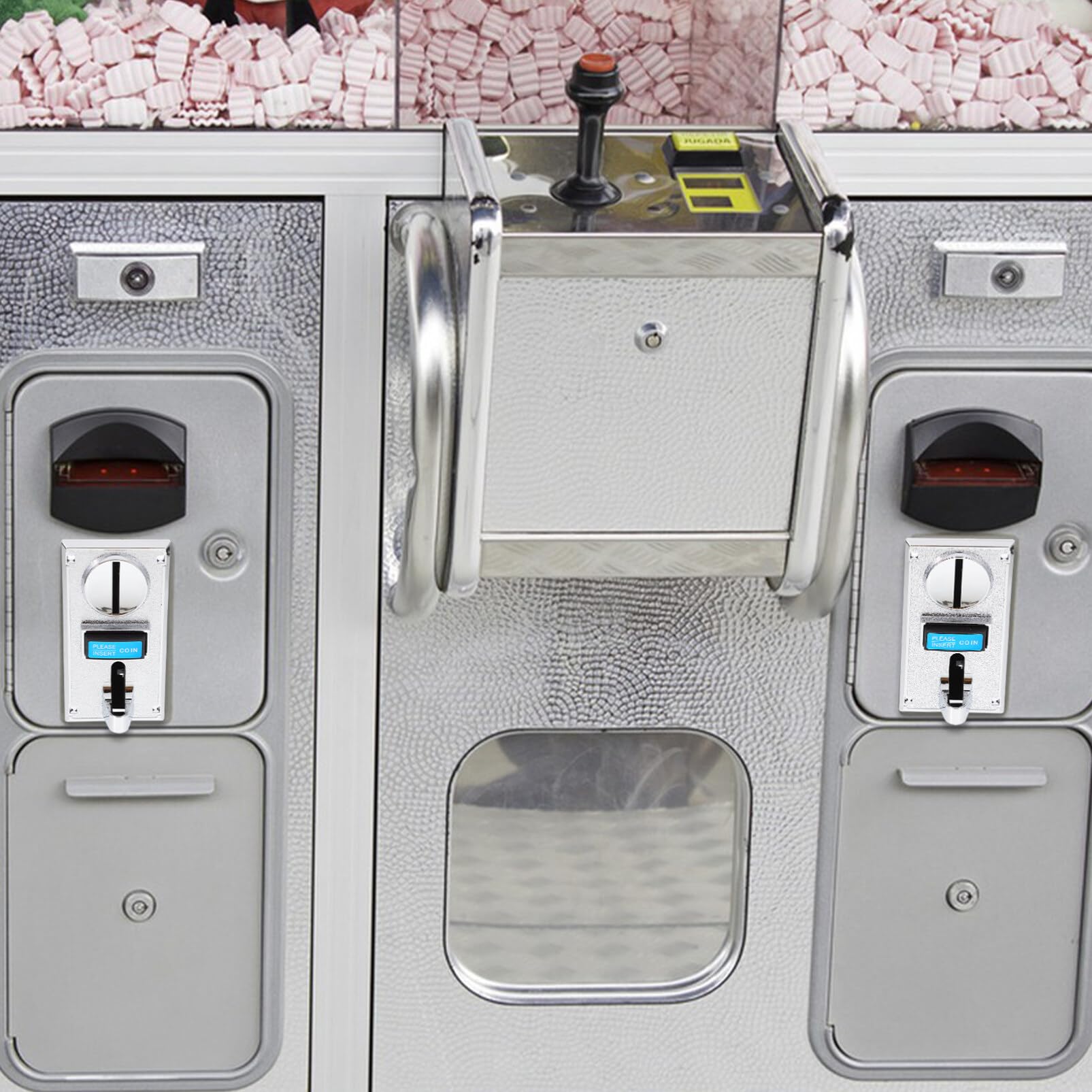 iplusmile Advanced Electronic Coin Sorter - Multi Coin Selector & Sorter for Arcade Games, Vending Machines, Laundromats (Compatible with US Quarters, Nickels, Dimes, Pennies) - Perfect for Arcades, Casinos, Amusement Parks & Cash Handling Businesses