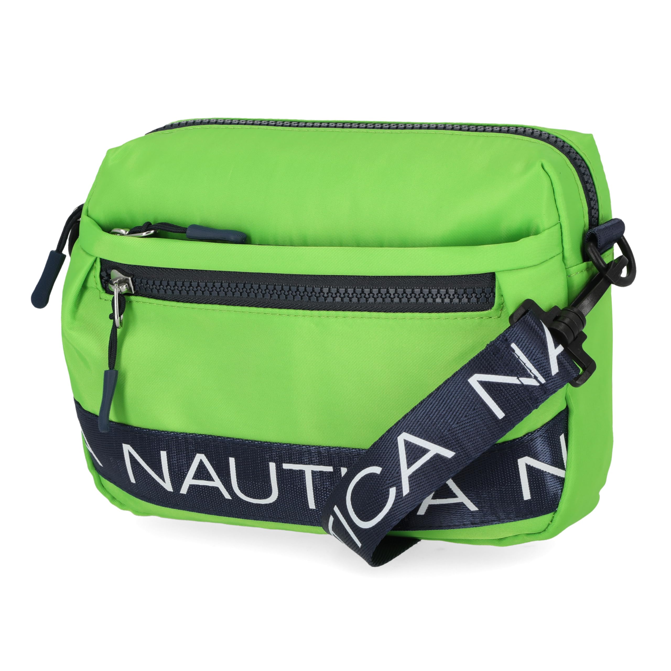 Nautica Adjustable Nylon Crossbody Bag & Belt Bag for Men & Women - Perfect for Travel, Gym, Running & Everyday Use