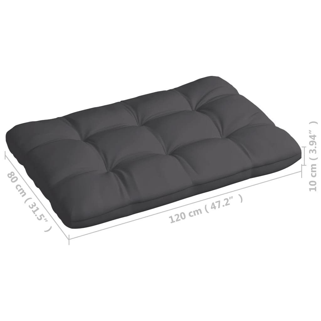 CHARMMA 7-Piece Outdoor Patio Sofa Cushion Set - Waterproof, UV-Resistant & Durable Garden Seat Cushions for Patio Furniture (47.2