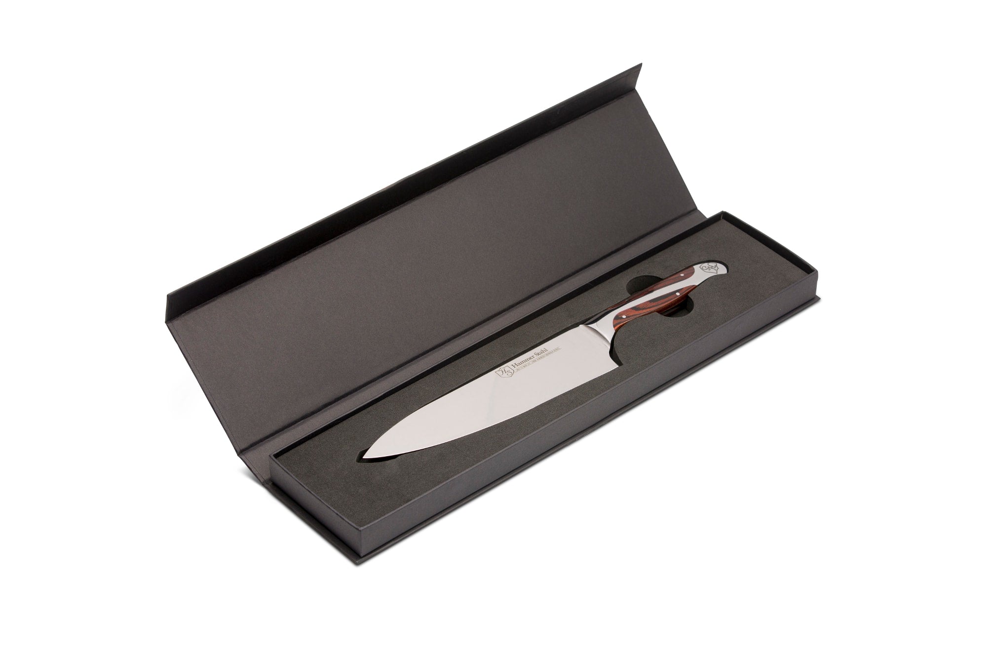 Premium Hammer Stahl 8-Inch Chef Knife - High-Quality German Stainless Steel Kitchen Knife for Professional Chefs & Home Cooking - Perfect for Slicing, Dicing & Chopping Vegetables, Meat & Herbs