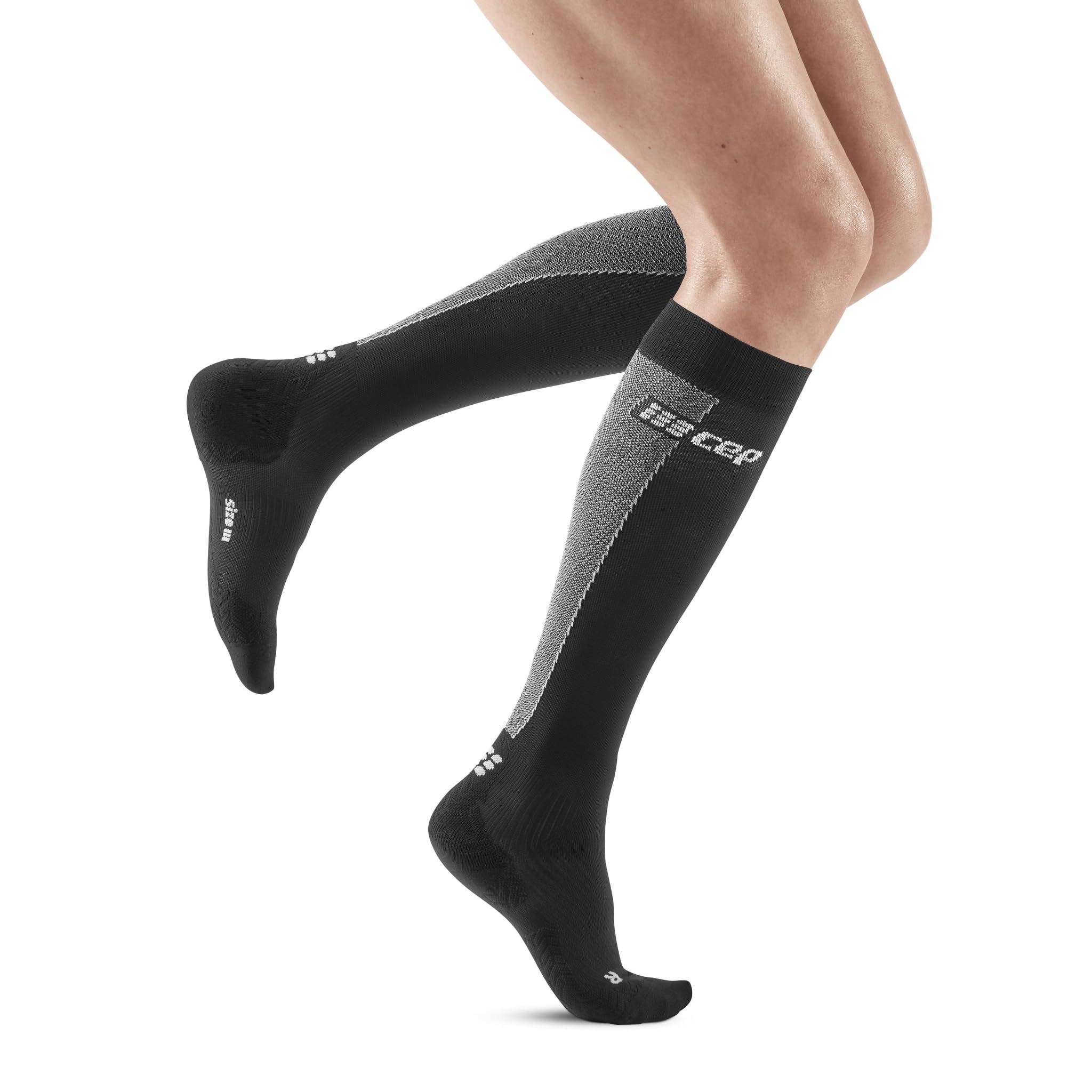 Ultralight Tall Compression Socks for Women 20-30mmHg - Knee High Performance Socks for Running, Travel & Nursing - Breathable & Supportive Medical Stockings
