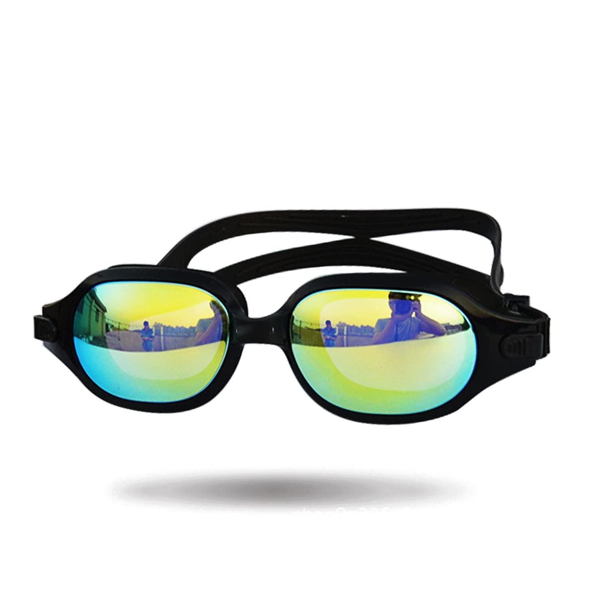 Anti-Fog UV Protection Swim Goggles for Adults & Kids - No Leak Wide View Swimming Goggles for Men, Women, Youth - Pack of 1 (Color: Blue) - Perfect for Pool, Beach, and Competitive Swimming