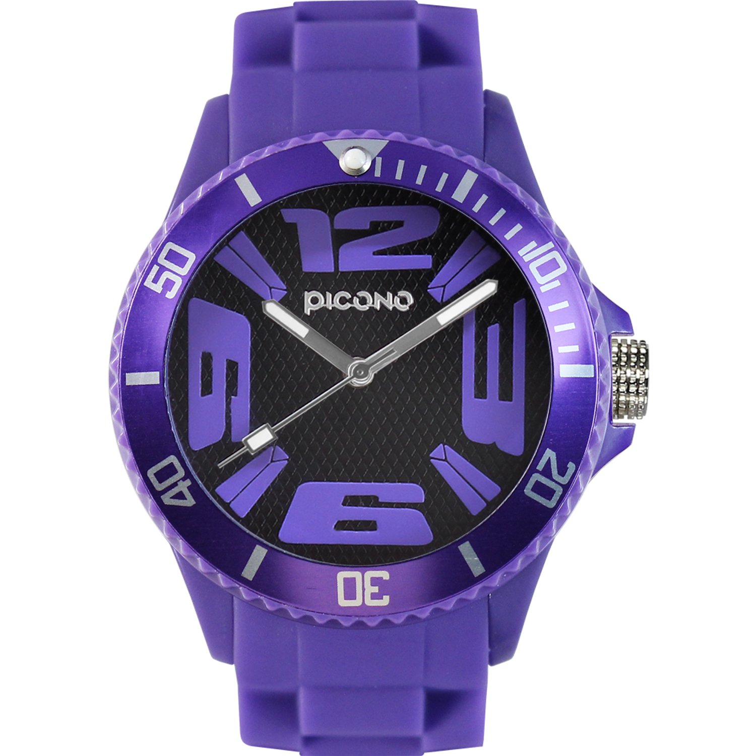 PICONO Play X Fun Water Resistant Analog Quartz Watch for Women - Purple Fashion Watch for Casual, Outdoor & Sports Activities