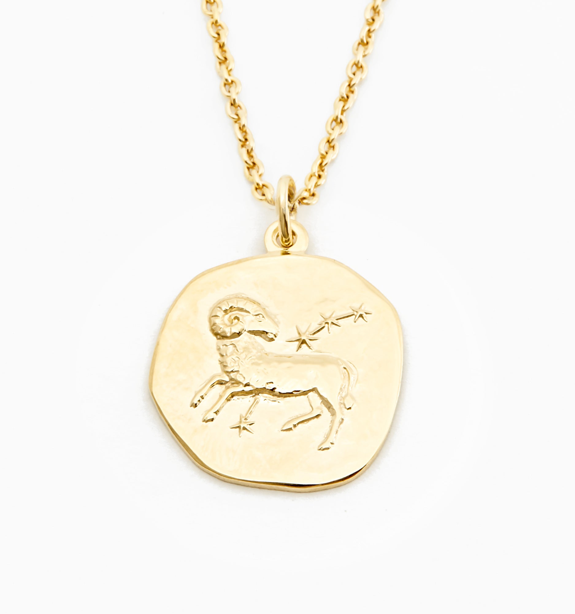 Aries Zodiac Necklace - Sterling Silver Aries Constellation Pendant for Women - Perfect Birthday Gift & Daily Wear Jewelry for Aries Women