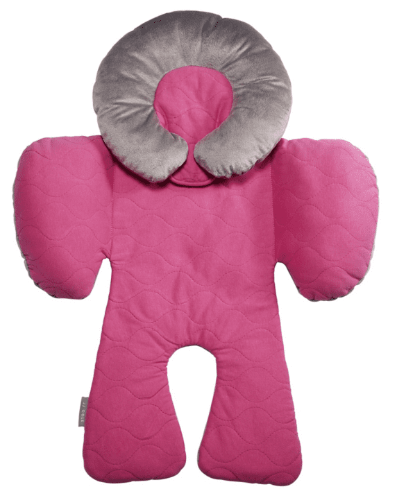 JJ Cole Baby Body Support Pillow - Newborn Infant Head and Neck Support for Safe Sleeping, Nursing, and Car Seat Use - Perfect for Travel, Feeding, and Cuddle Time