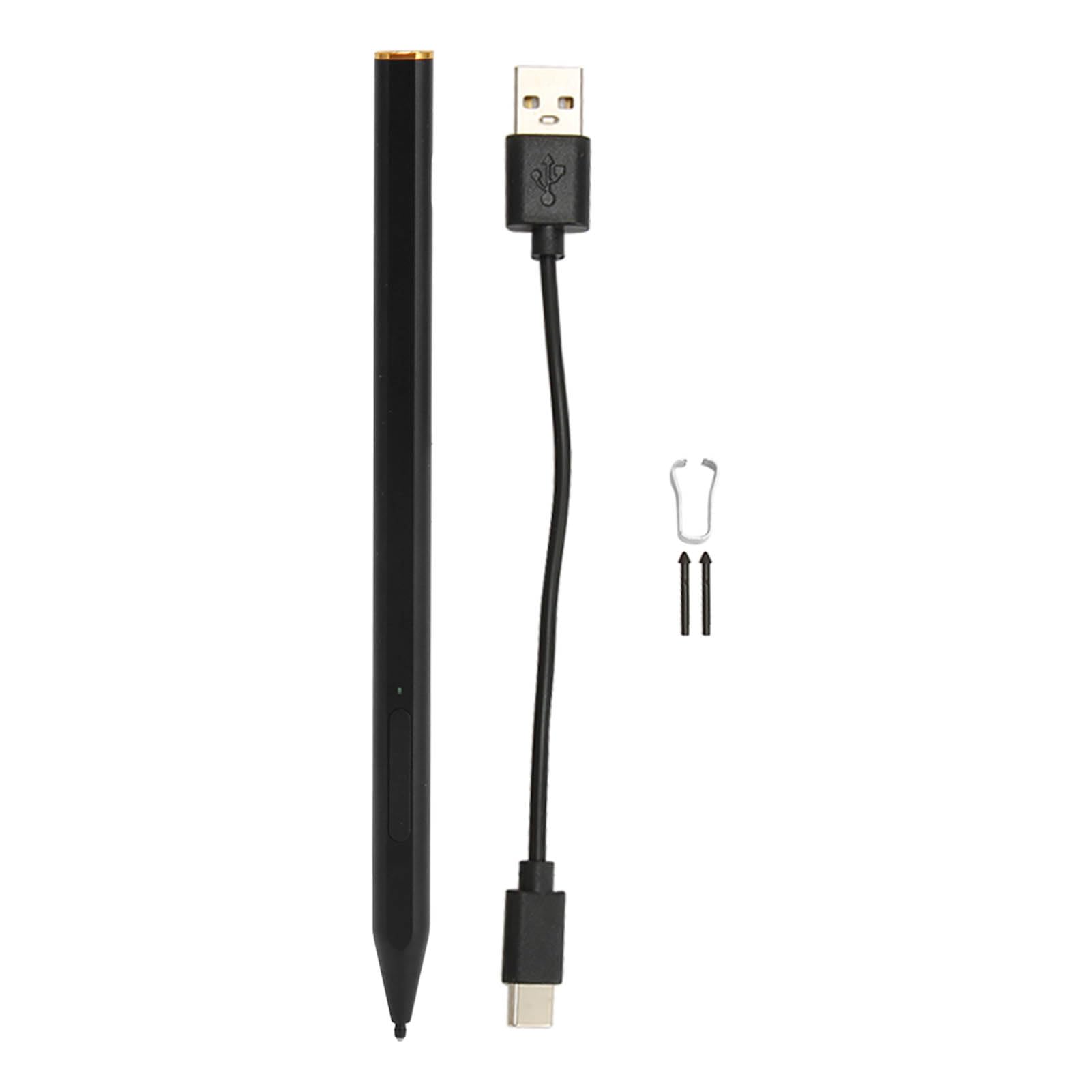 Magnetic Stylus Pen for Microsoft Surface Pro 3/4 - MPP2.0 Compatible, Precise & Smooth Writing, Easy Operation (Black) - Perfect for Note-Taking, Drawing & Digital Signatures