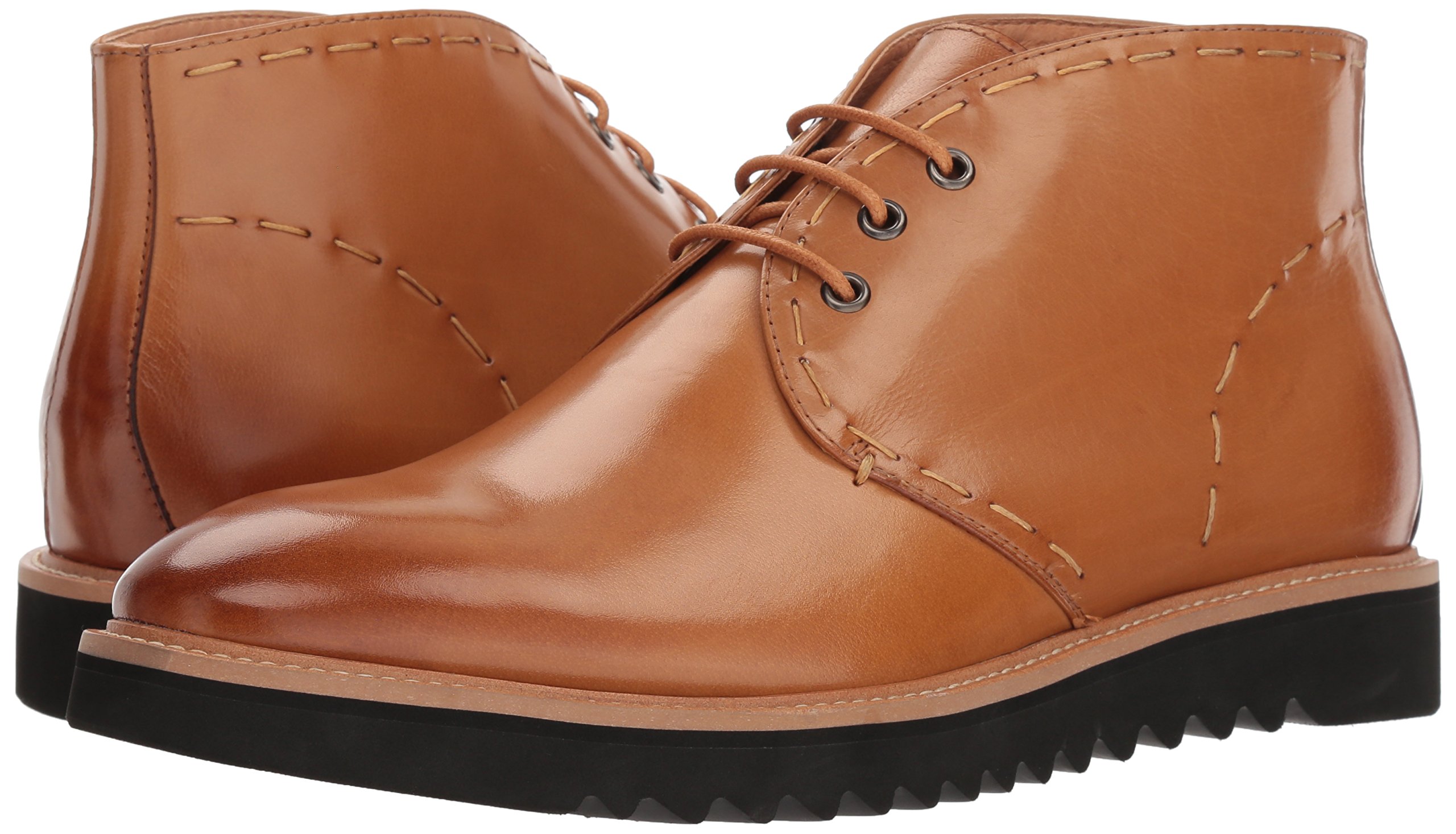 Zanzara Men's Lombardo Fashion Boots - Stylish Leather Ankle Boots for Men, Comfortable & Durable - Perfect for Casual Wear, Work & Outdoor Activities