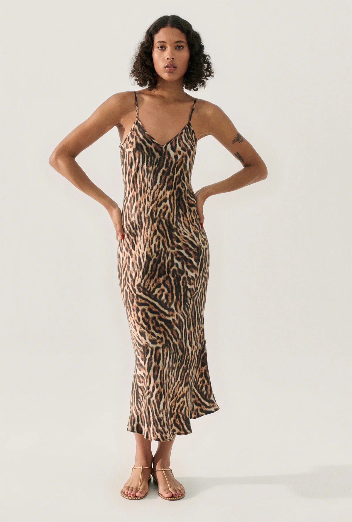 90s Vintage Leopard Print Slip Dress - Sexy & Comfortable Nightwear for Women | Perfect for Parties, Date Nights & Lounge Wear
