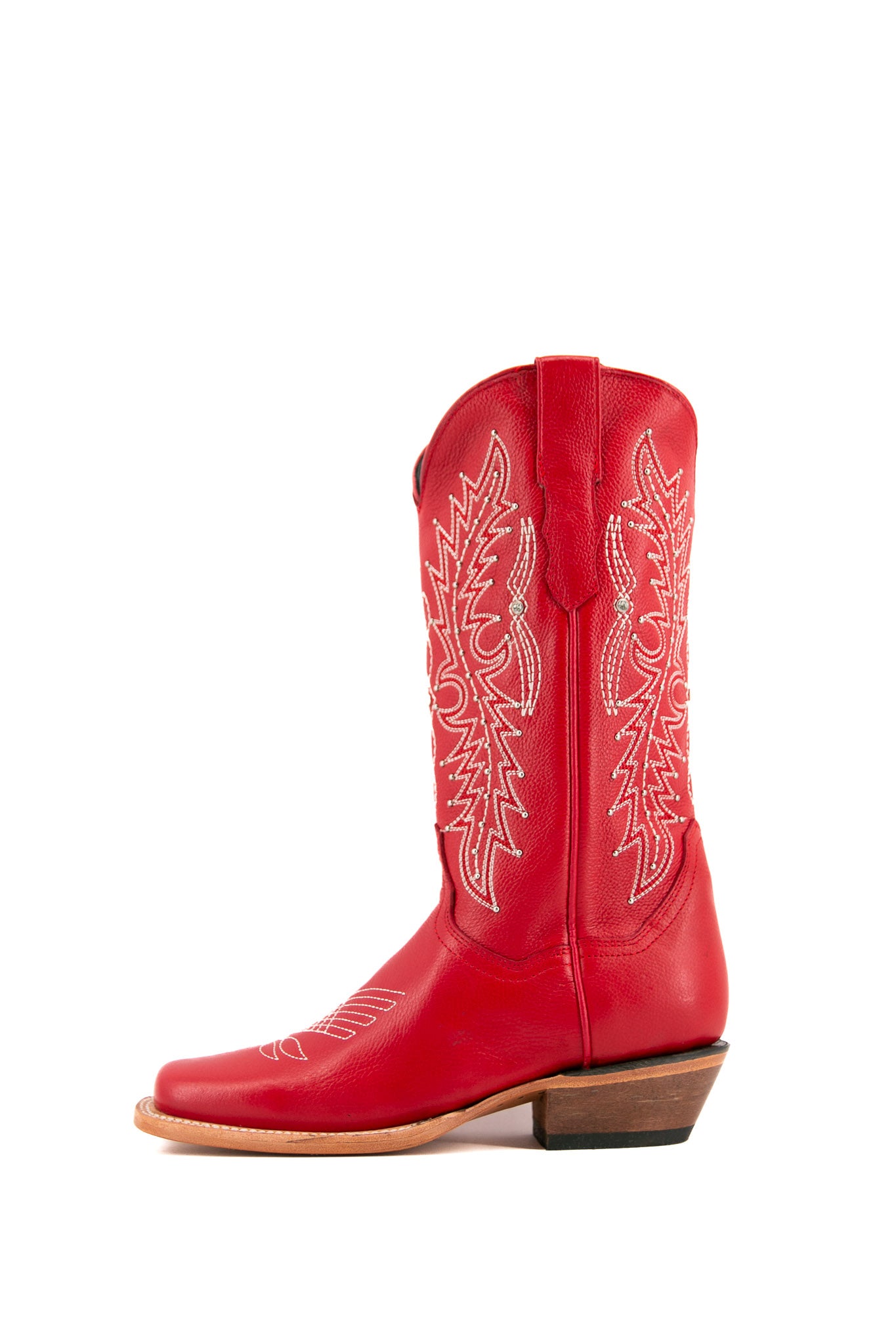 Paulina Frontier Cowgirl Boots for Women - Western Ankle Boots with Leather & Stitching Details - Perfect for Rodeo, Country Dancing & Outdoor Adventures