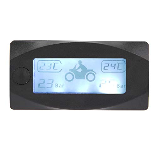 Universal Motorcycle TPMS - Real-Time Tire Pressure Monitoring System for Most Bikes | Waterproof & Durable | Ideal for Touring, Commuting & Off-Road Adventures
