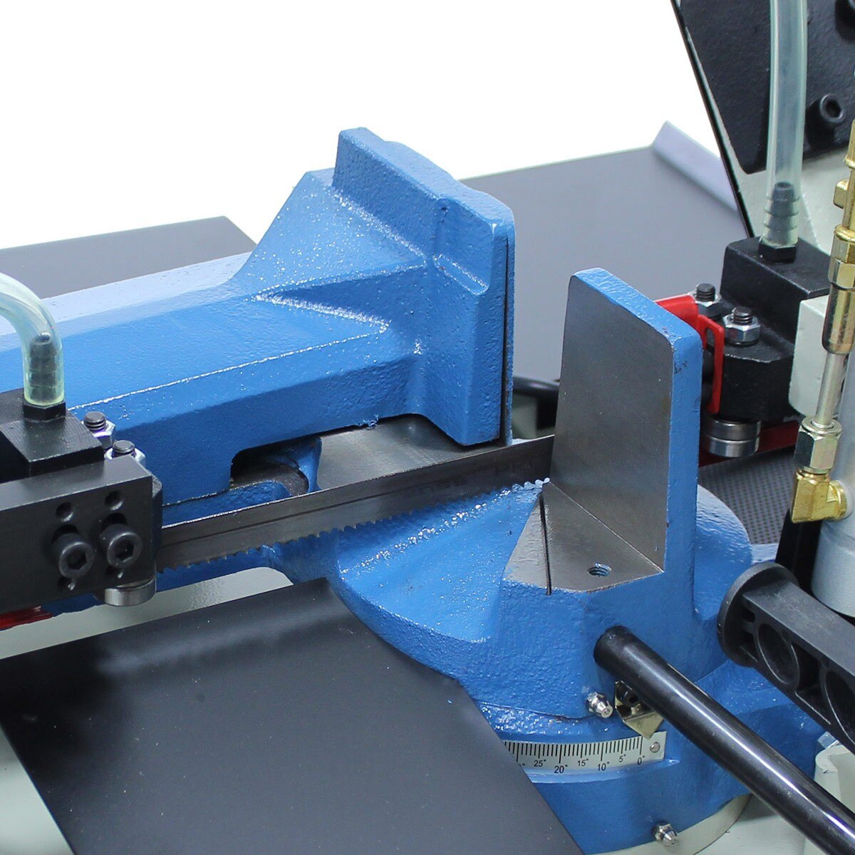 Baileigh Industrial BA9 1001309 BS-210M Horizontal Metal Cutting Bandsaw - Perfect for Metal Fabrication, Workshop & DIY Projects