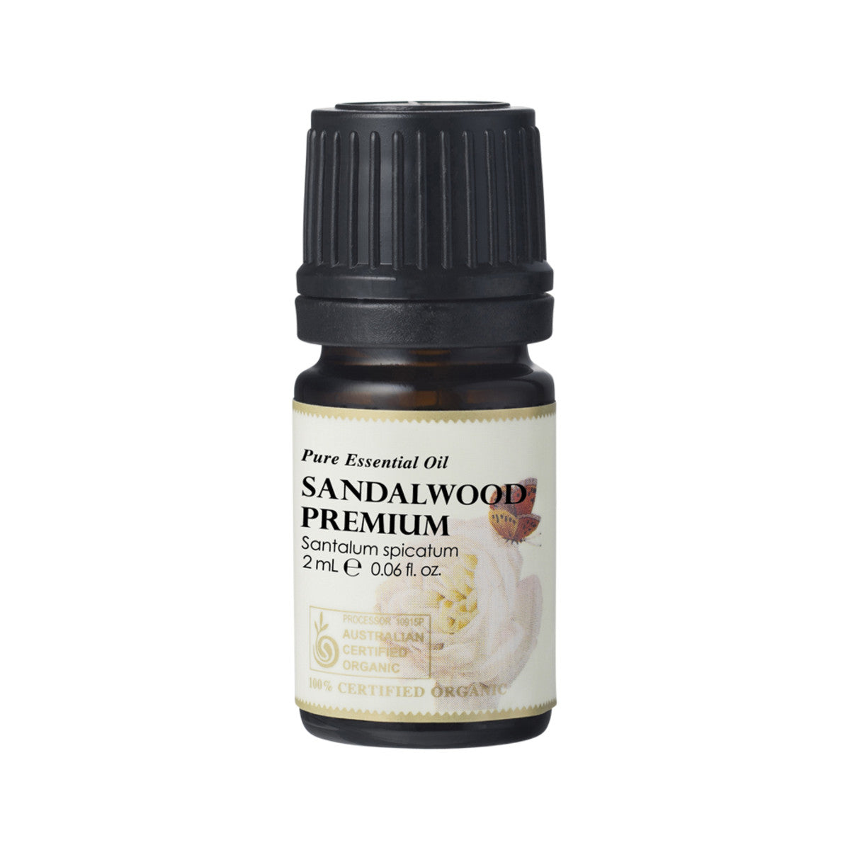 Buy Ausganica 100% Certified Organic Sandalwood Premium Essential Oil 2ml - Pure Aromatherapy Oil for Relaxation, Meditation & Skin Care