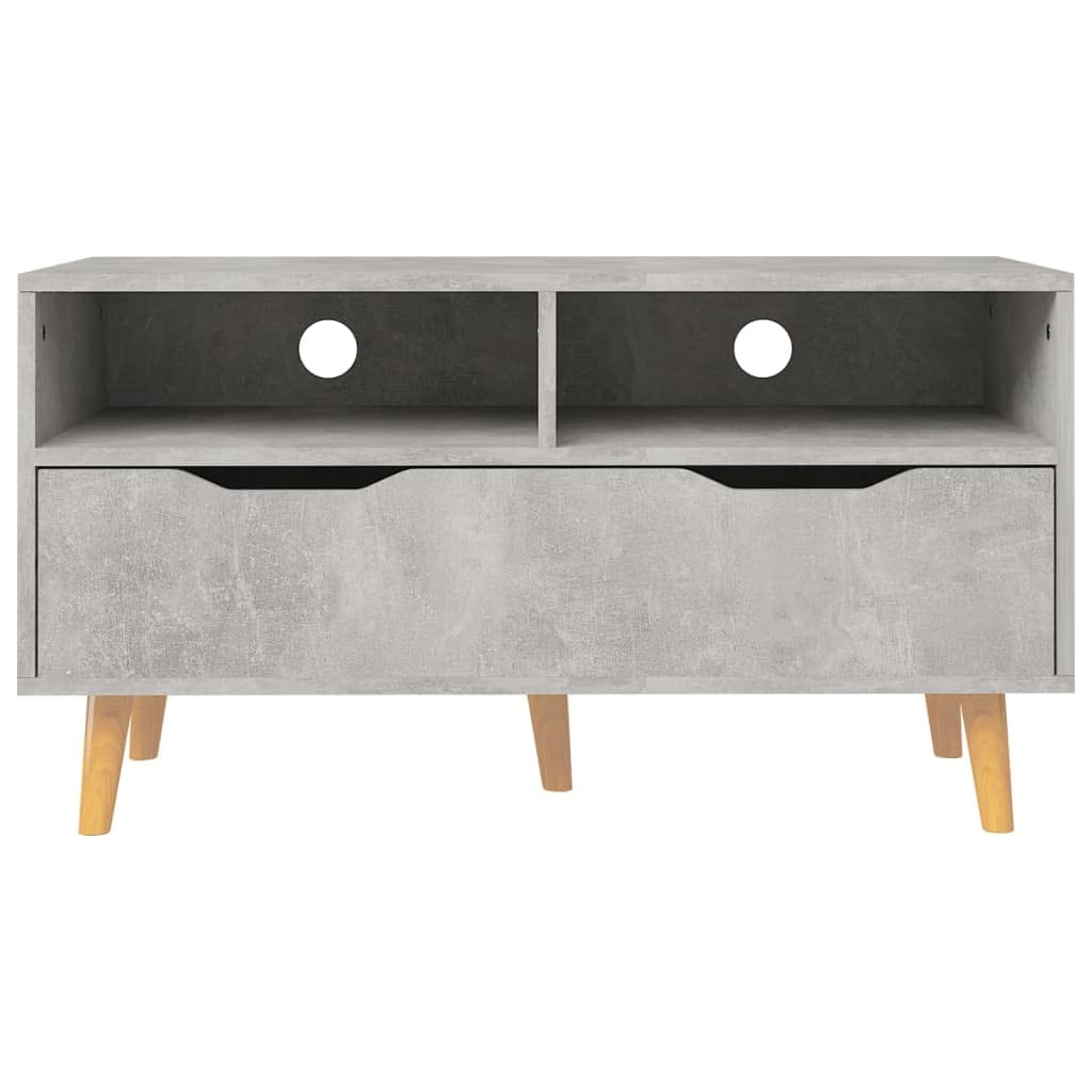 Modern TV Console Media Cabinet - 35.4