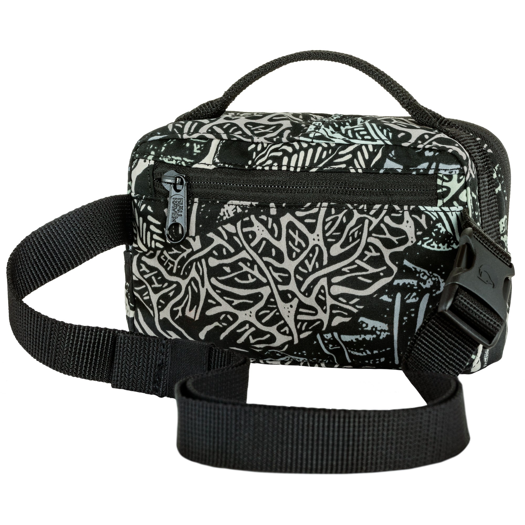 Fjallraven Kanken Art Hip Pack - Stylish & Durable Waist Bag for Travel, Hiking & Everyday Use - Darkwoods Design