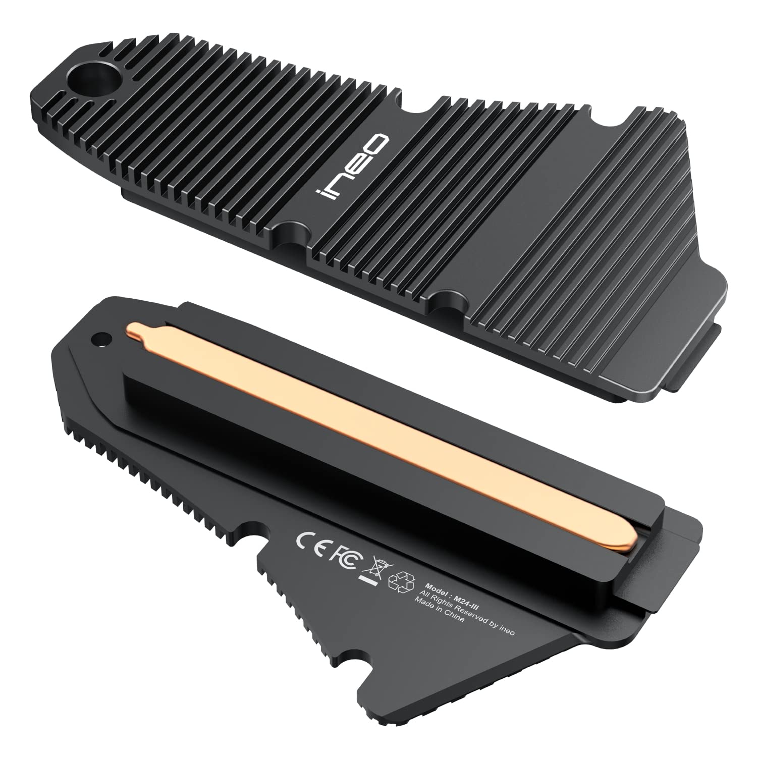 PS5 Dust-Proof Heatsink for M.2 NVME SSD - Premium Magnesium Aluminum Alloy Cooling Solution with Pure Copper Strip | Compatible with PS5 (Not PS5 Slim) | Perfect for Gaming, 4K Streaming & Extended Play Sessions
