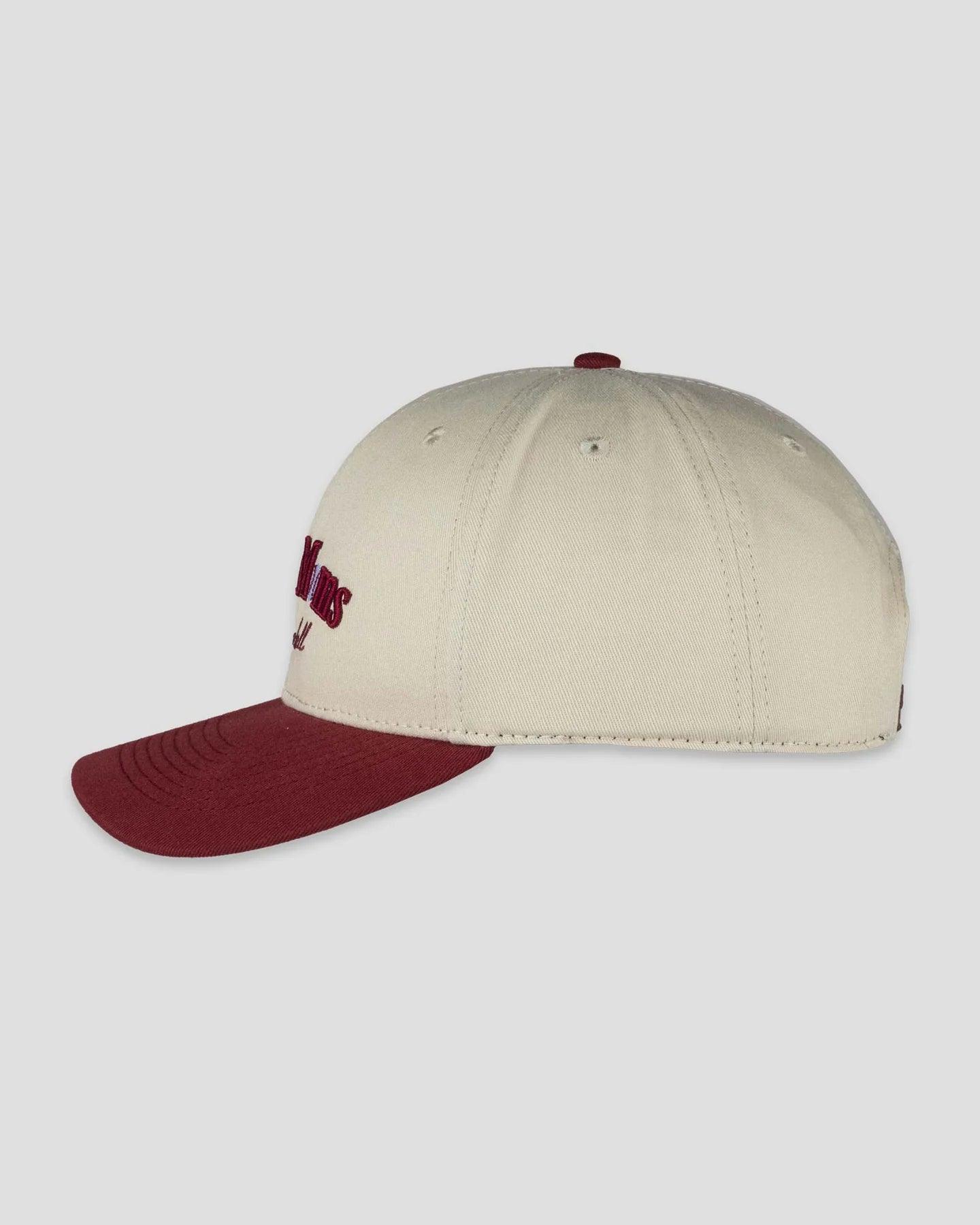 Baseballism Real Moms of Baseball Shallow Crown Snapback Hat - Adjustable Dad Cap for Baseball Fans & Moms - Perfect for Games, Tailgating & Casual Wear