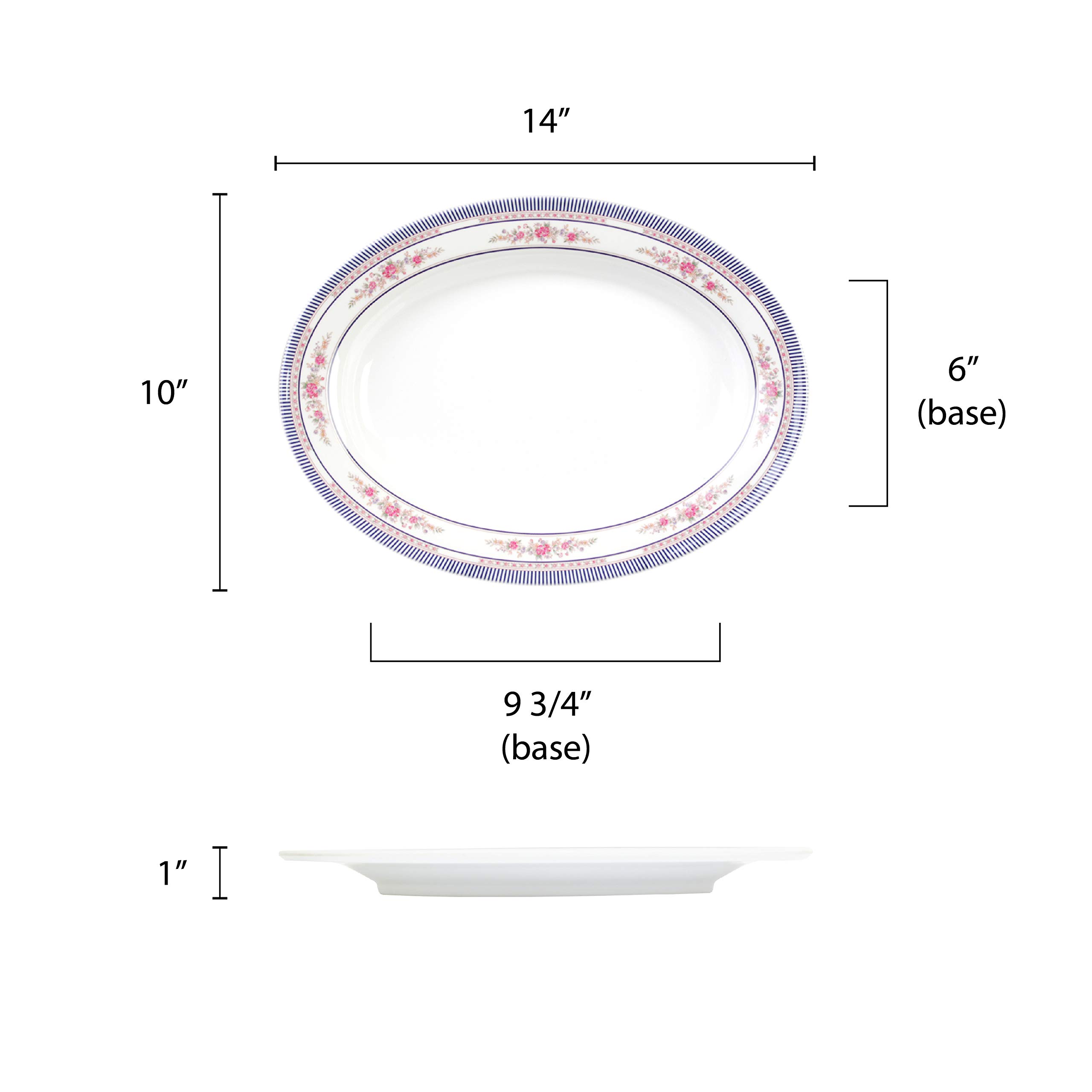 Premium Melamine Dinnerware Set - 14
