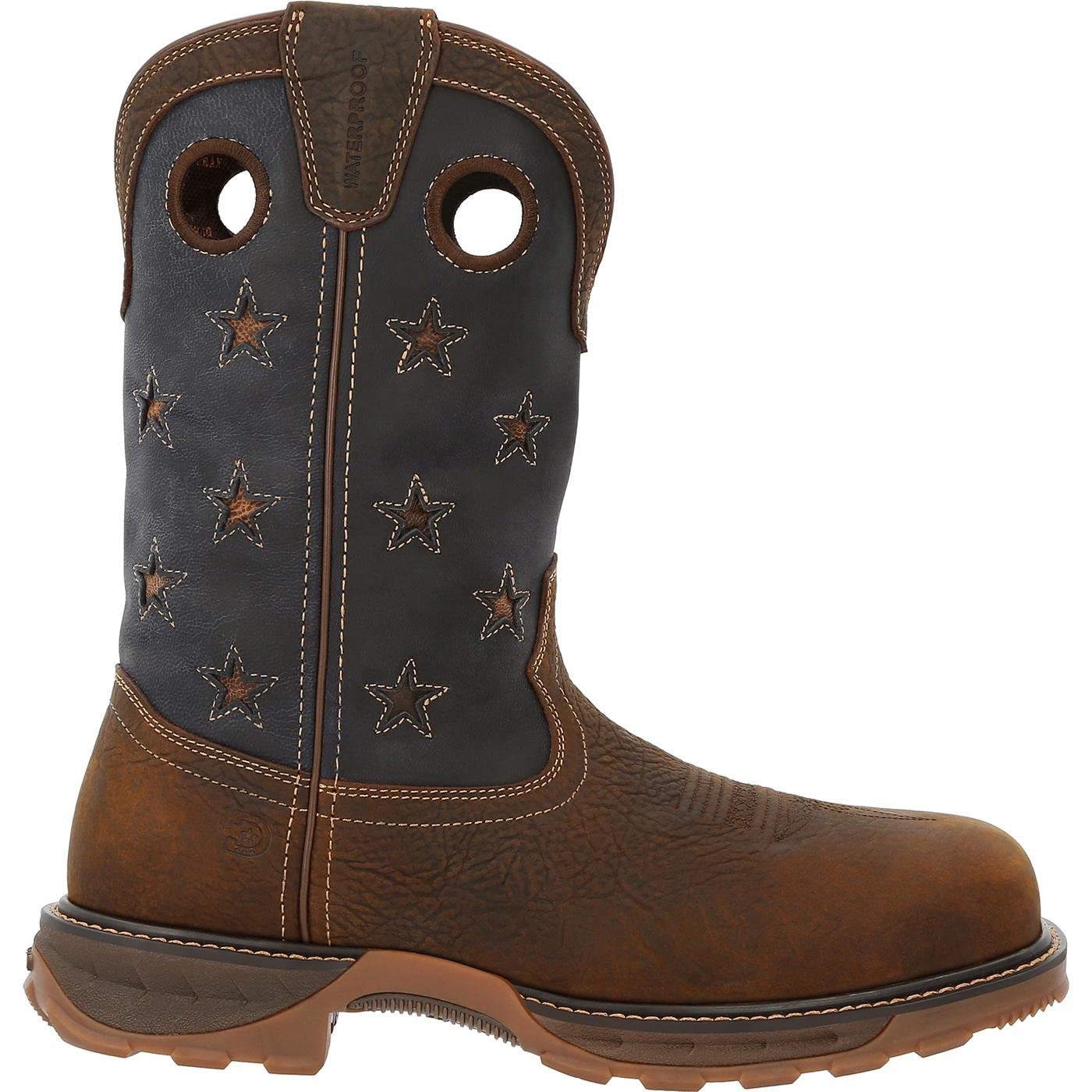 Durango Men's Maverick Xp Western Boot - Durable Cowboy Boots for Men, Comfortable Work & Riding Boots with Slip-Resistant Sole | Perfect for Ranch Work, Horseback Riding & Country Fashion