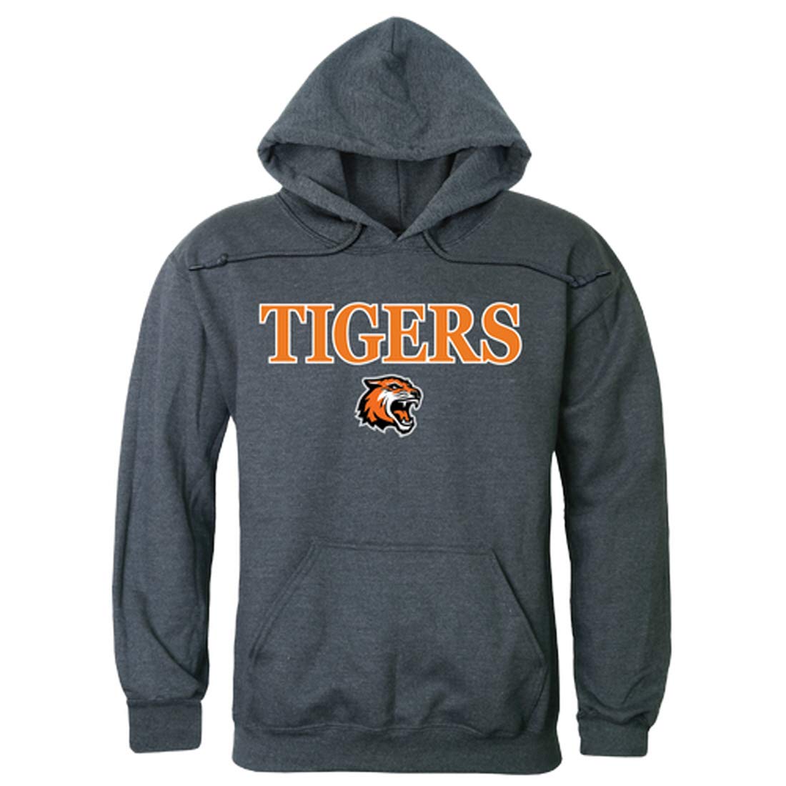 RIT Rochester Institute of Technology NCAA Campus Pullover Hoodie Sweatshirt - Medium Size, Heather Charcoal Grey - Perfect for College Students, Alumni & Game Day Outfits