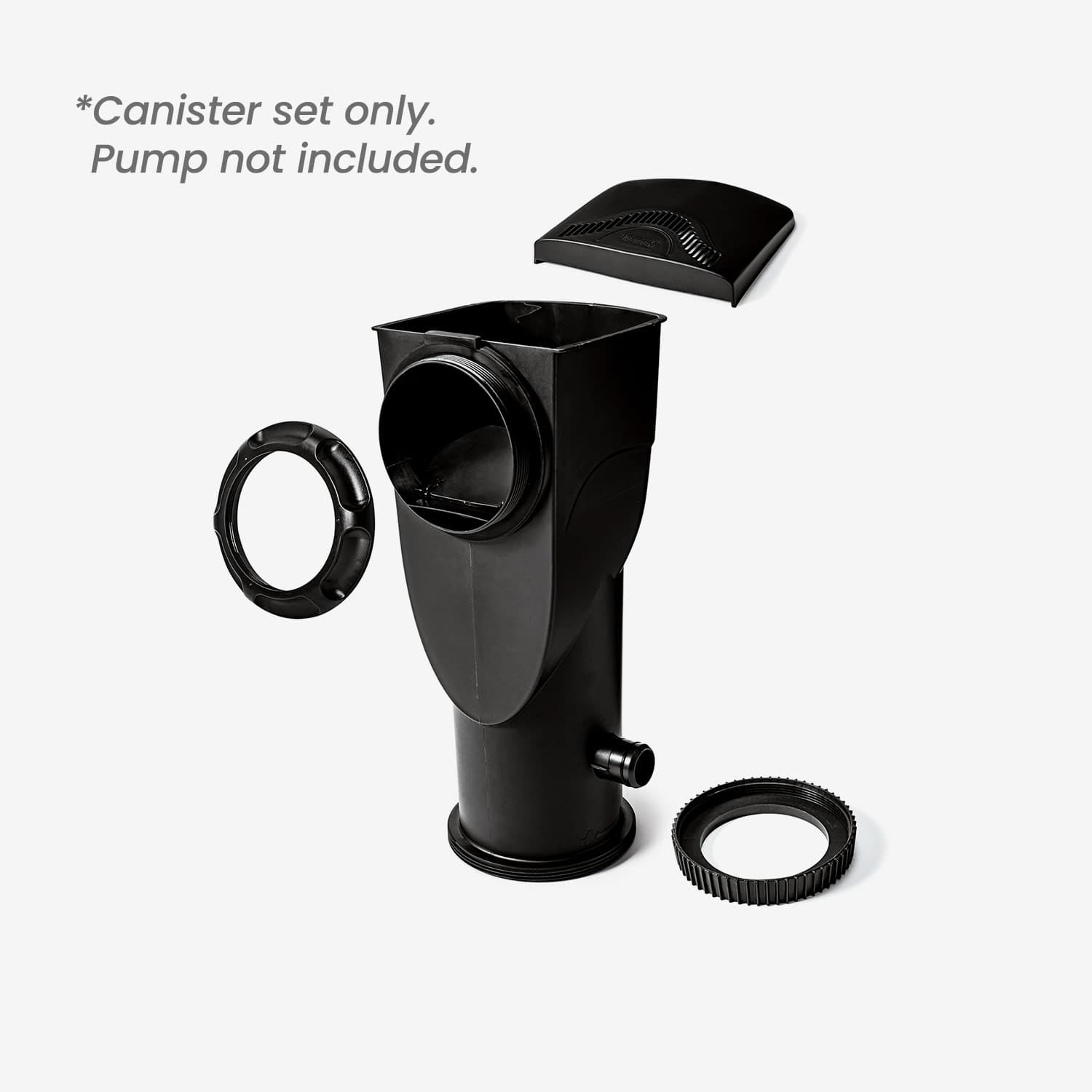 Funsicle SFX1500 High Performance Canister Filter Pump Set for Aquariums, Ponds & Water Features - Quiet & Efficient Filtration System