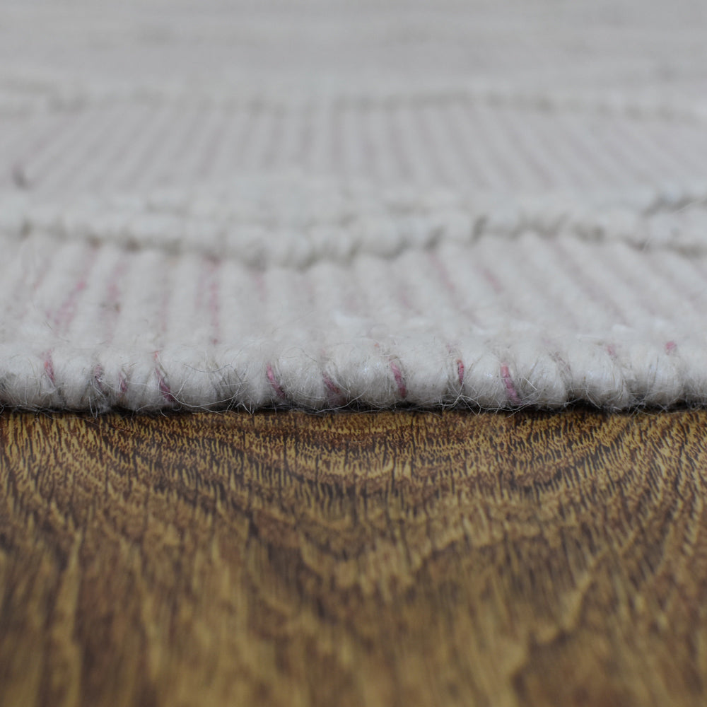 Handwoven Bohemian Sculpture Rug - Unique Home Decor for Living Room, Bedroom & Boho Chic Spaces
