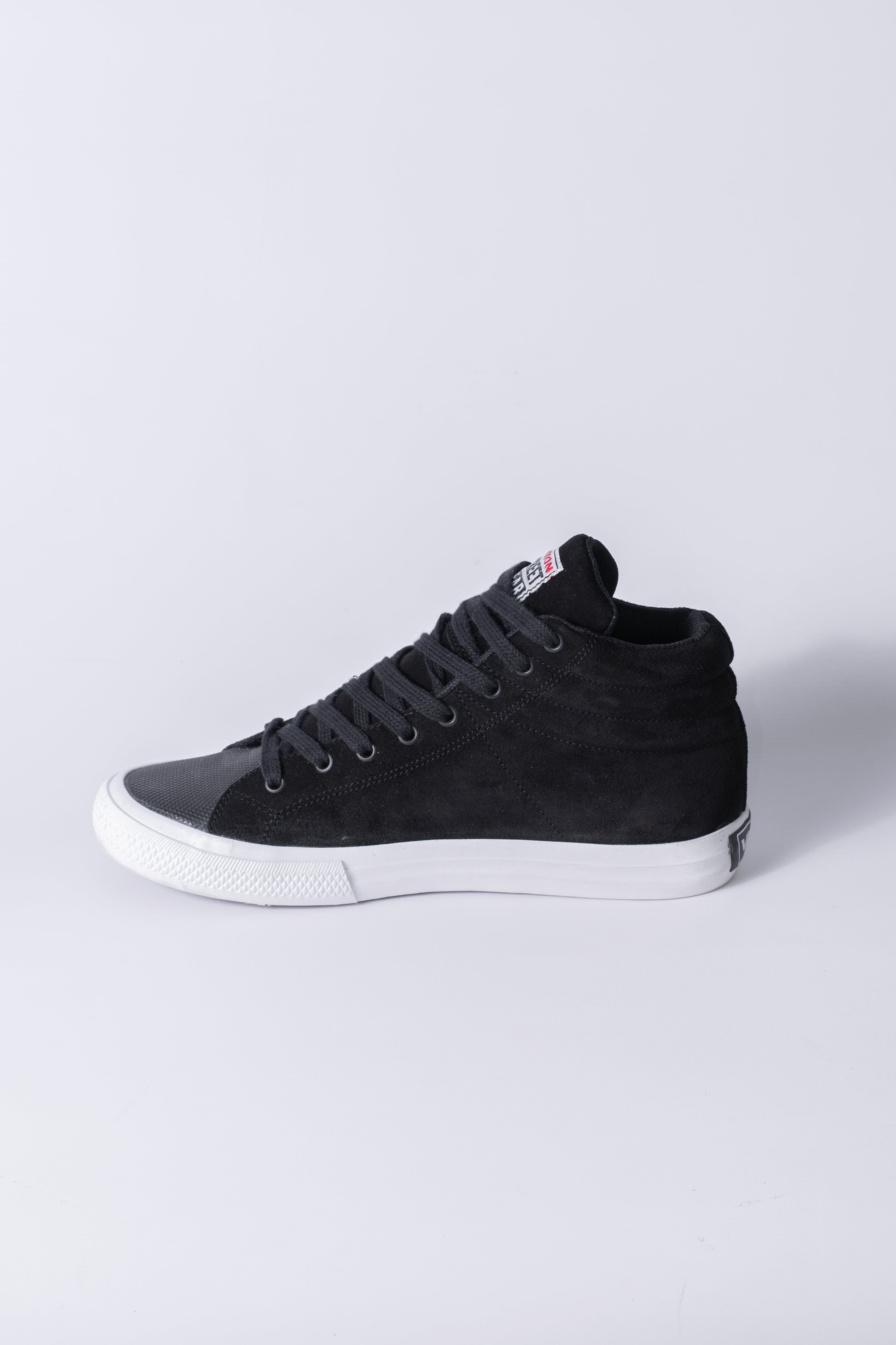 Vision Canvas Sneakers - Black & White Casual Shoes for Men & Women | Comfortable Walking, Running, and Everyday Wear