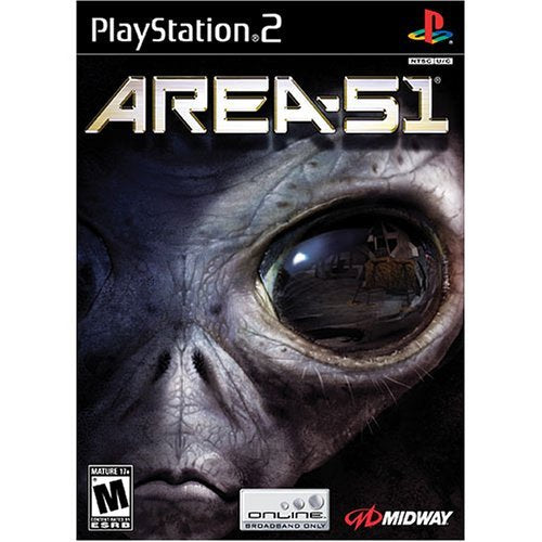 Used Area 51 PS2 Video Games - Classic Shooter for PlayStation 2 - Perfect for Retro Gaming & Collectors