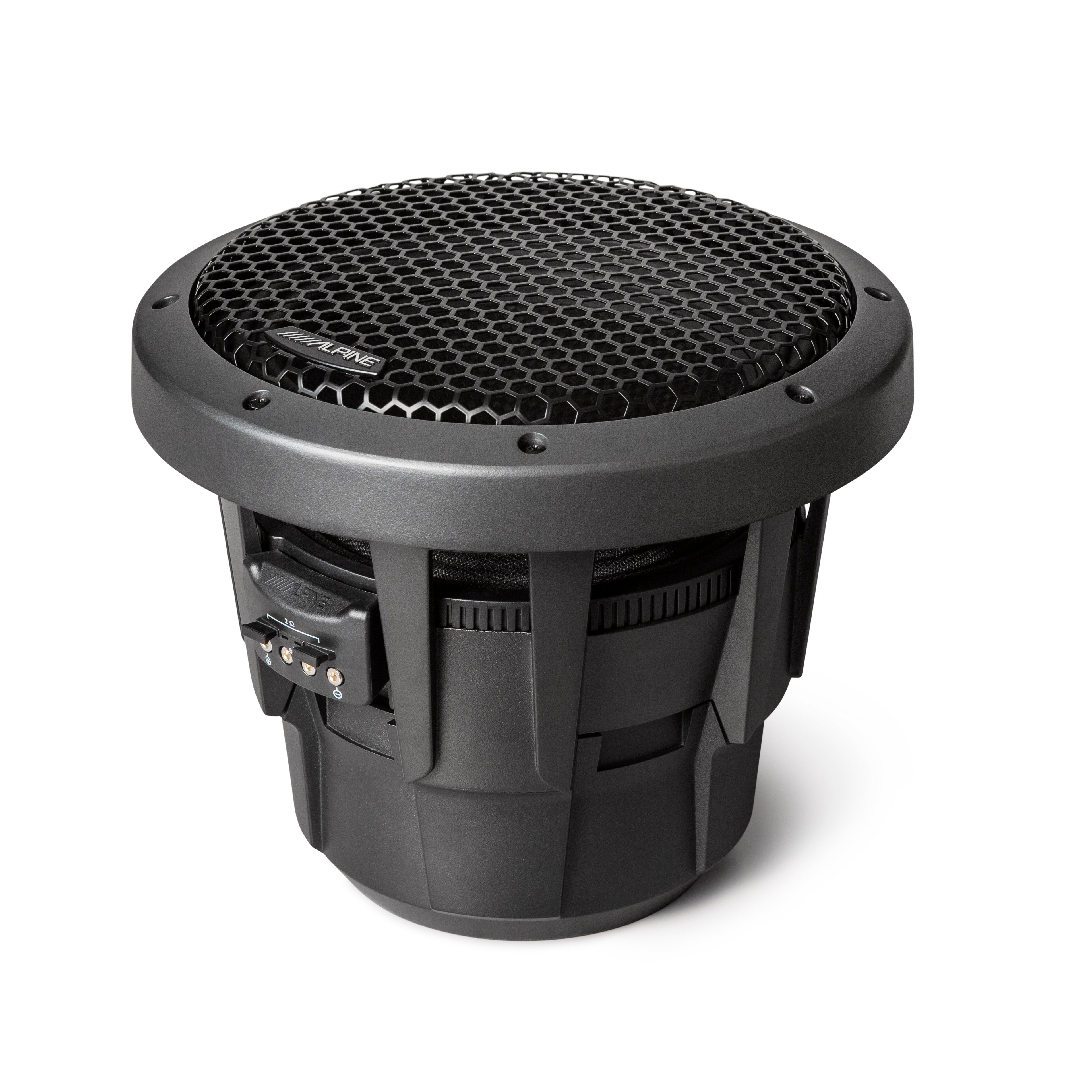 Alpine HDZ W12 12-Inch 4 Ohm Dual Voice Coil Car Subwoofer - 2400W Peak Power for Deep Bass - Perfect for Car Audio Systems & Home Theater Setups