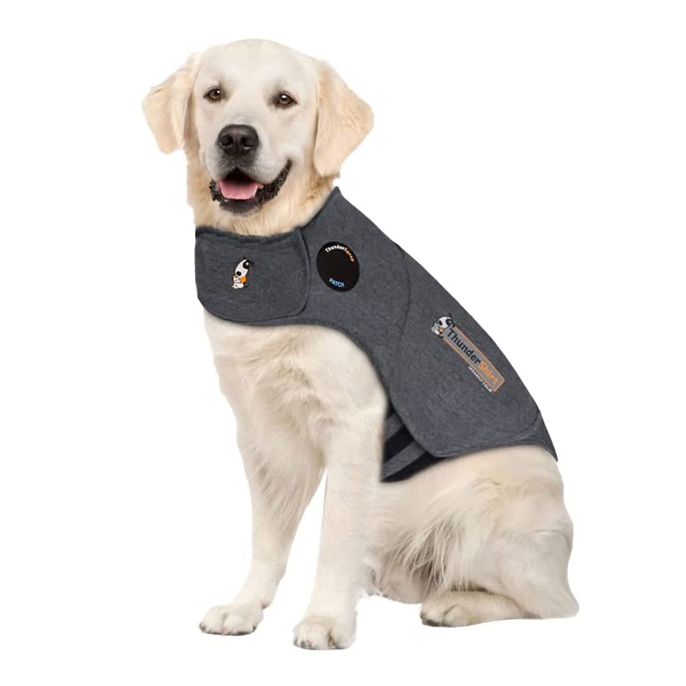 ThunderShirt Anxiety Jacket for Dogs - Calming Vest with Reflective Strips for Small Dogs - Perfect for Thunderstorms, Fireworks & Travel Anxiety Relief