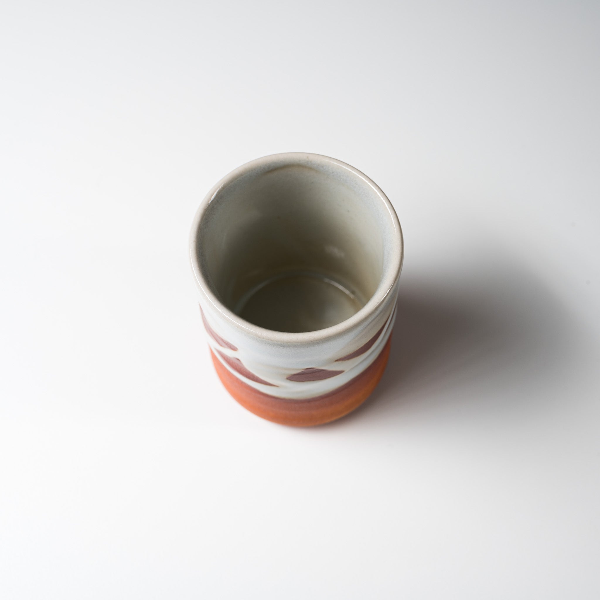 Handmade Mino Ware Yunomi Teacup - Traditional Japanese Ceramic Tea Cup with Mirage Glaze - Perfect for Matcha, Green Tea & Daily Tea Drinking Rituals