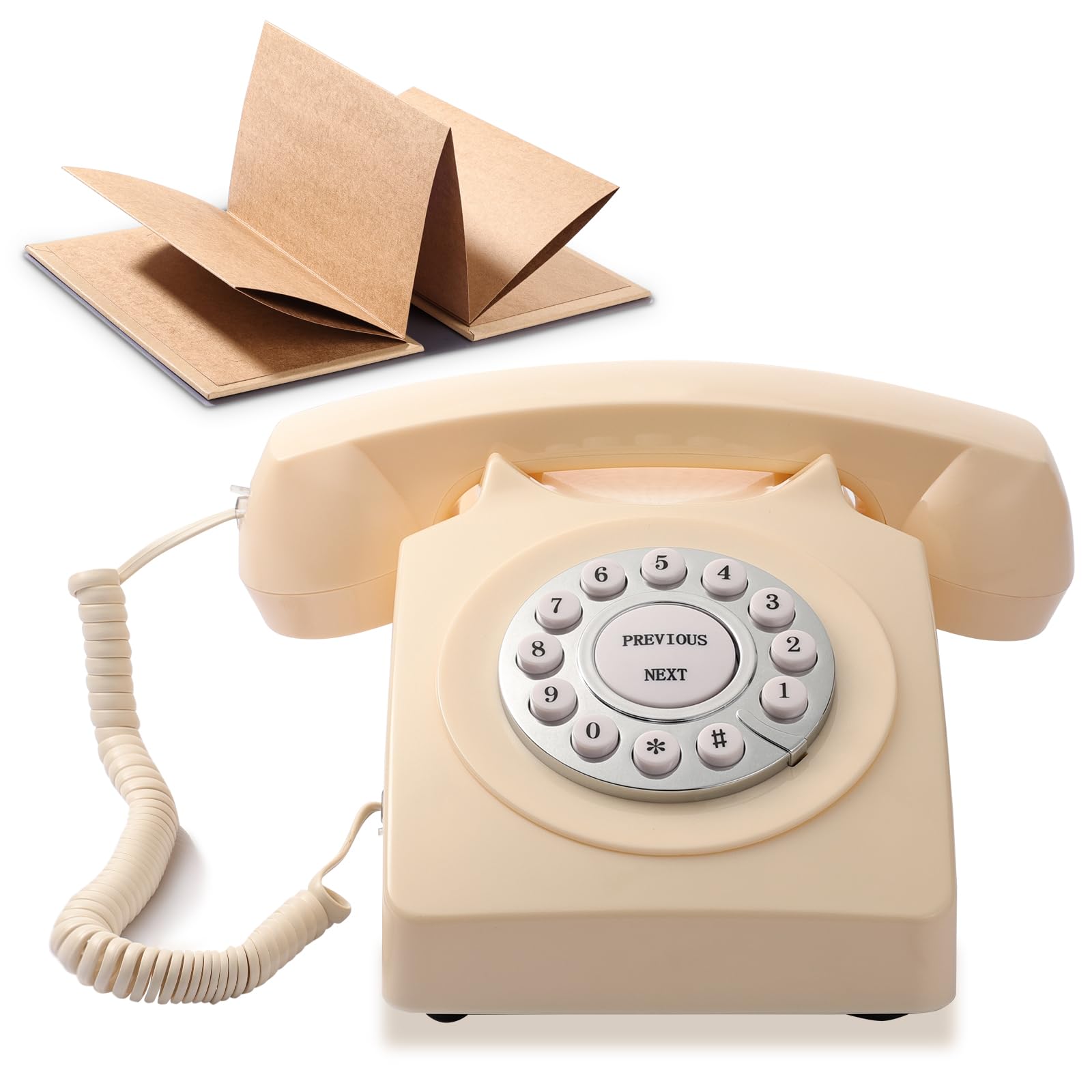 Retro Audio Guest Book for Weddings & Birthdays - Record Voice Messages from Friends & Family - Unique Voicemail Guestbook to Preserve Special Blessings - Perfect for Wedding Receptions, Anniversary Parties & Special Events