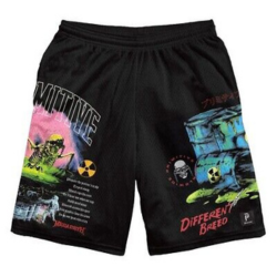 Primitive Birth Mesh Shorts - Comfortable & Stylish Women's Athletic Shorts for Yoga, Running, and Gym Workouts