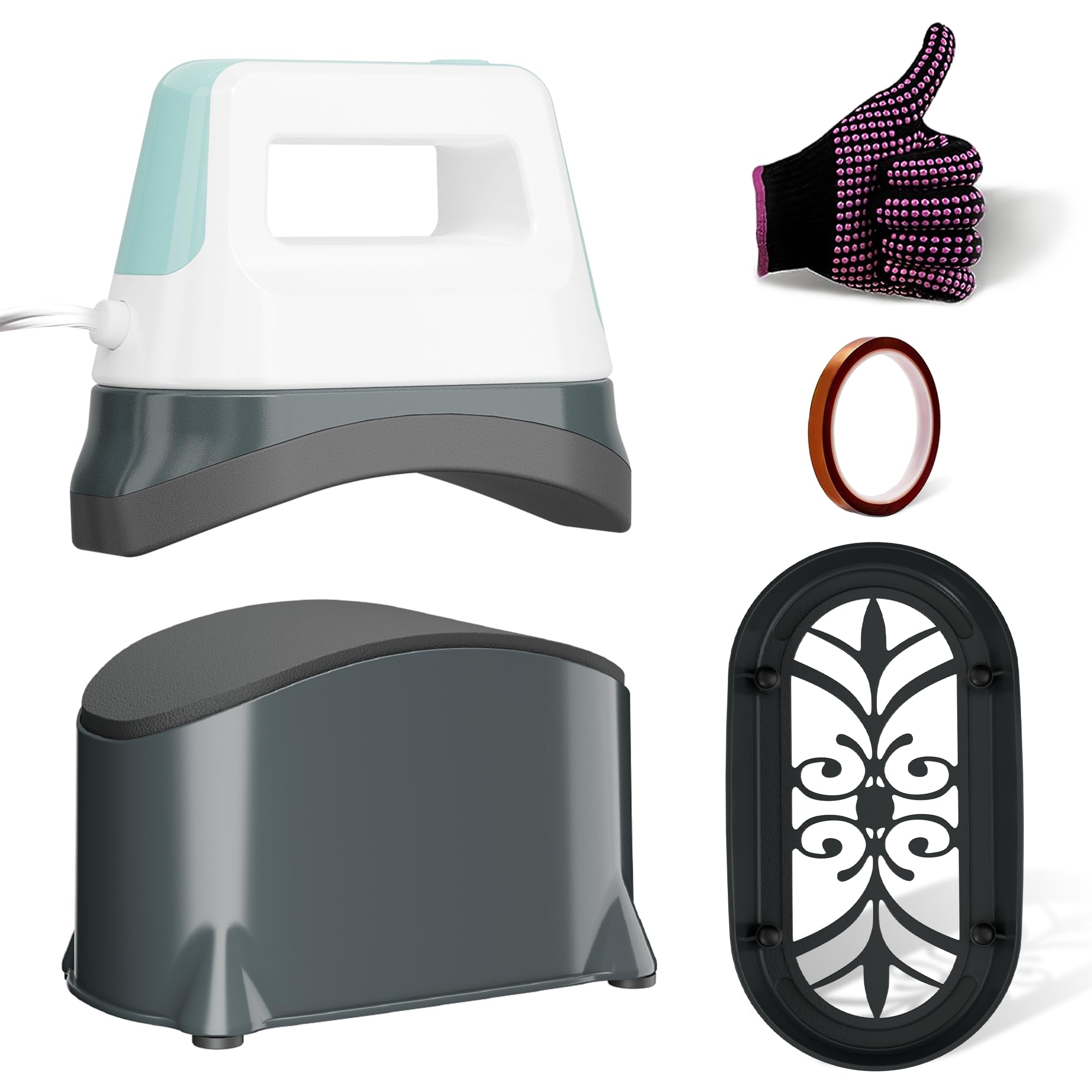 Portable Hat Heat Press Machine with 6.3