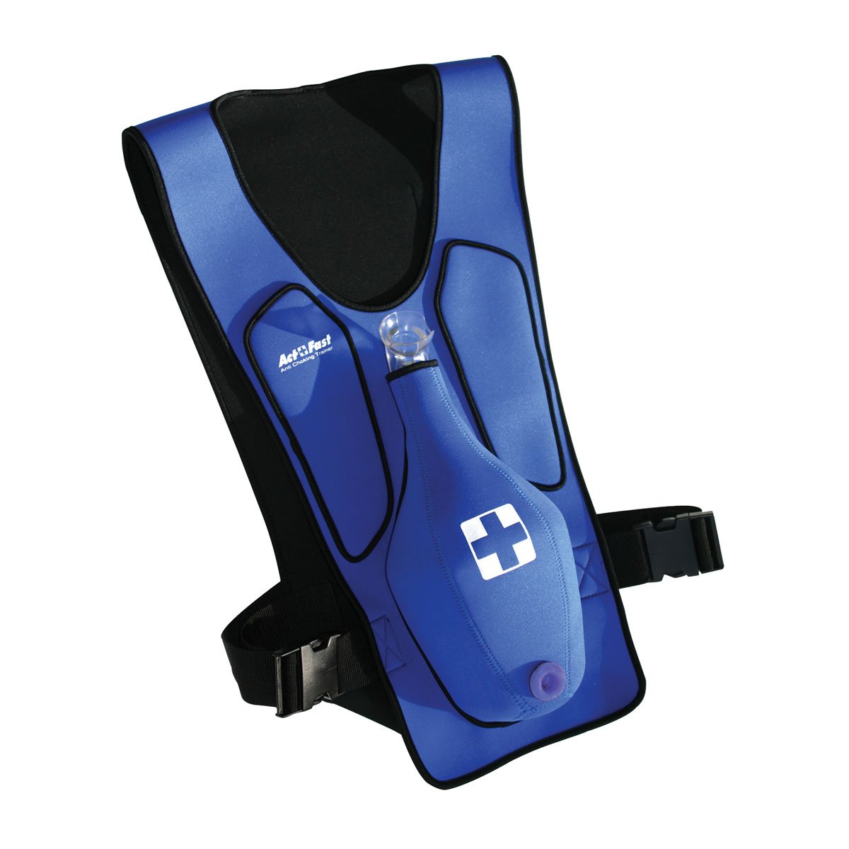 AF-101-B Anti Choking Device Trainer - No Back Slap Required - Blue First Aid Choking Rescue Tool for Adults & Kids - Perfect for Home, School & Travel Emergency Preparedness