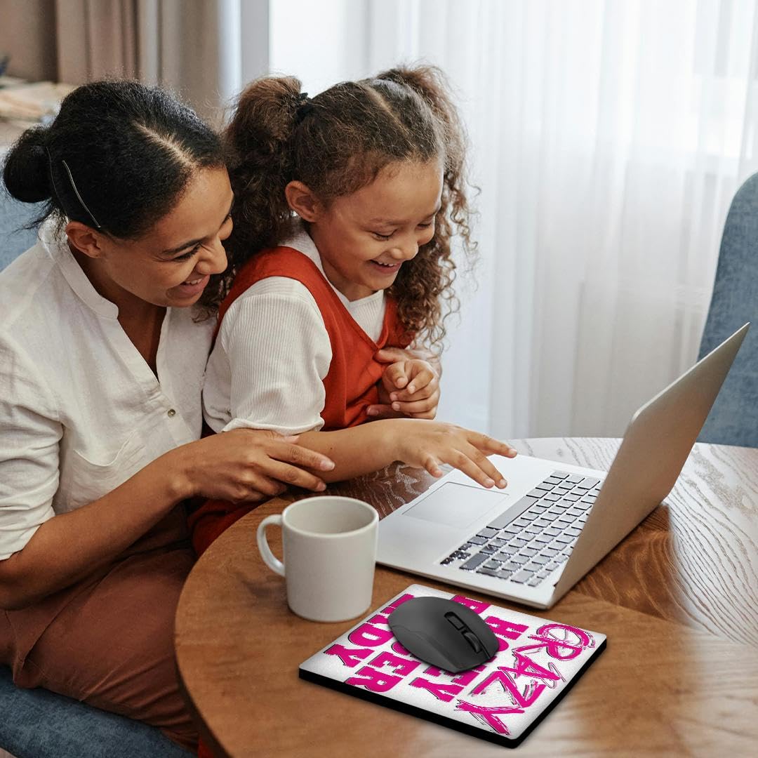 3Drose Crazy Honey Badger Lady Funny Gaming Mouse Pad - Non-Slip Rubber Base, Perfect for Office, Home & Gaming Computers - Unique Gift for Animal Lovers & Gamers