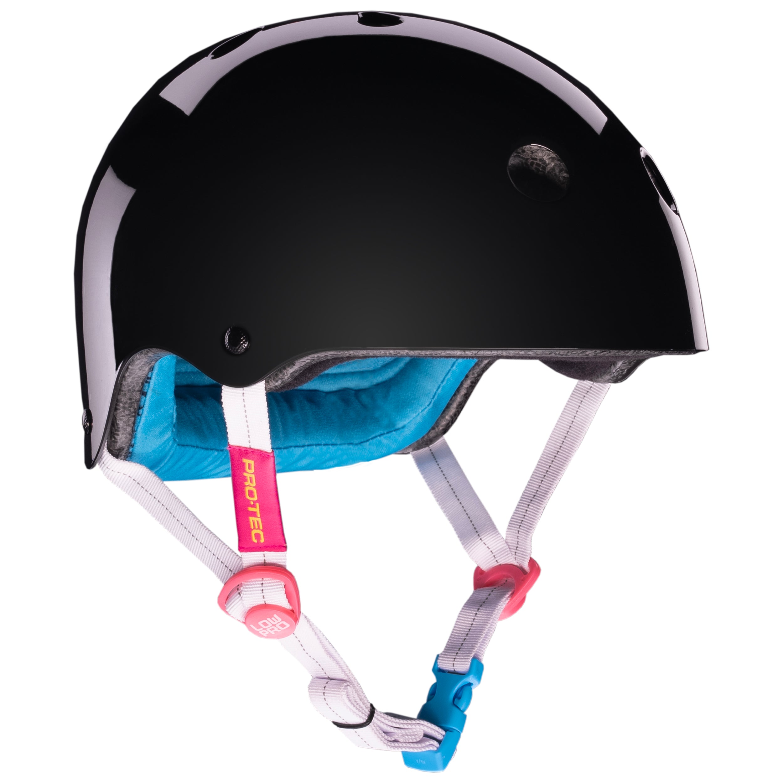 LOW PRO Certified Bike Helmet - SANTA CRUZ SIGNATURE EDITION in Gloss Black | Lightweight & Durable Cycling Protection for Mountain Biking & Urban Commuting