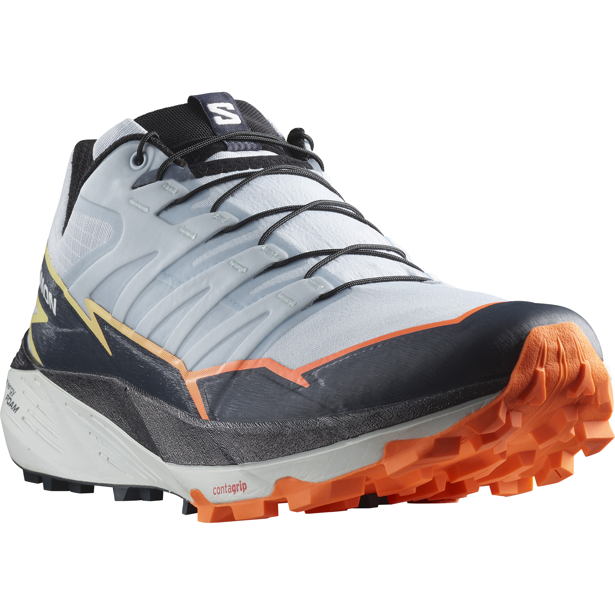Men's Thundercross Sneakers - Heather Grey/India Ink/Shocking Orange Color Options - Comfortable Athletic Shoes for Running, Gym & Casual Wear