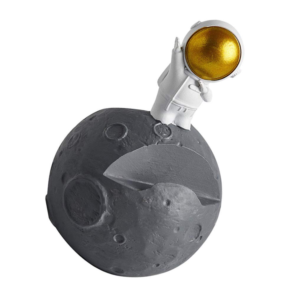 **Cabilock Astronaut Sculpture Phone Stand - Creative Astronaut Desk Holder for Smartphones & Tablets - Perfect for Office, Home Decor, and Gift Ideas**