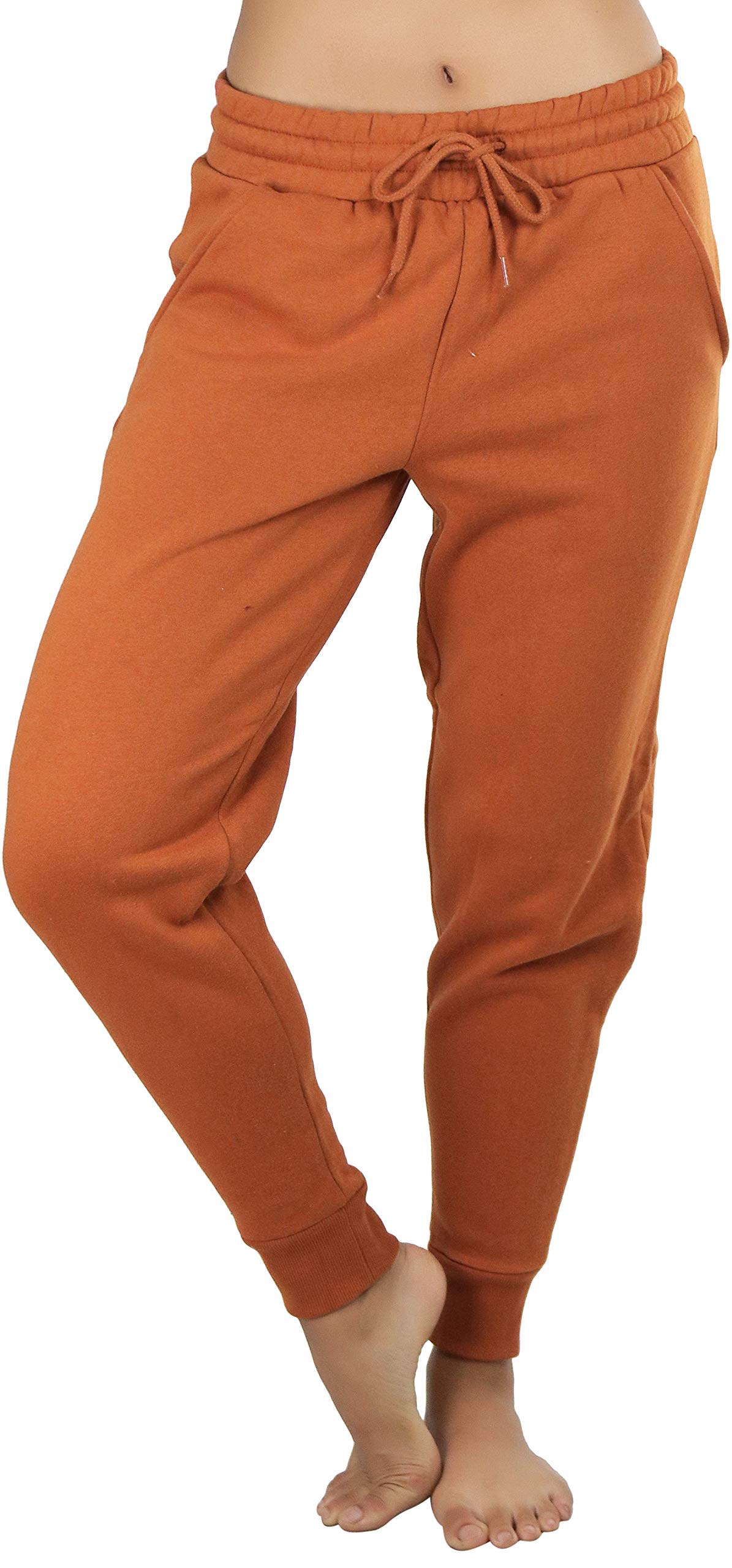 ToBeInStyle Women's Jogger Sweatpants - Ankle Length Tapered Cuff Lounge Pants for Yoga, Running & Casual Wear | Comfortable Athletic Pants for Women