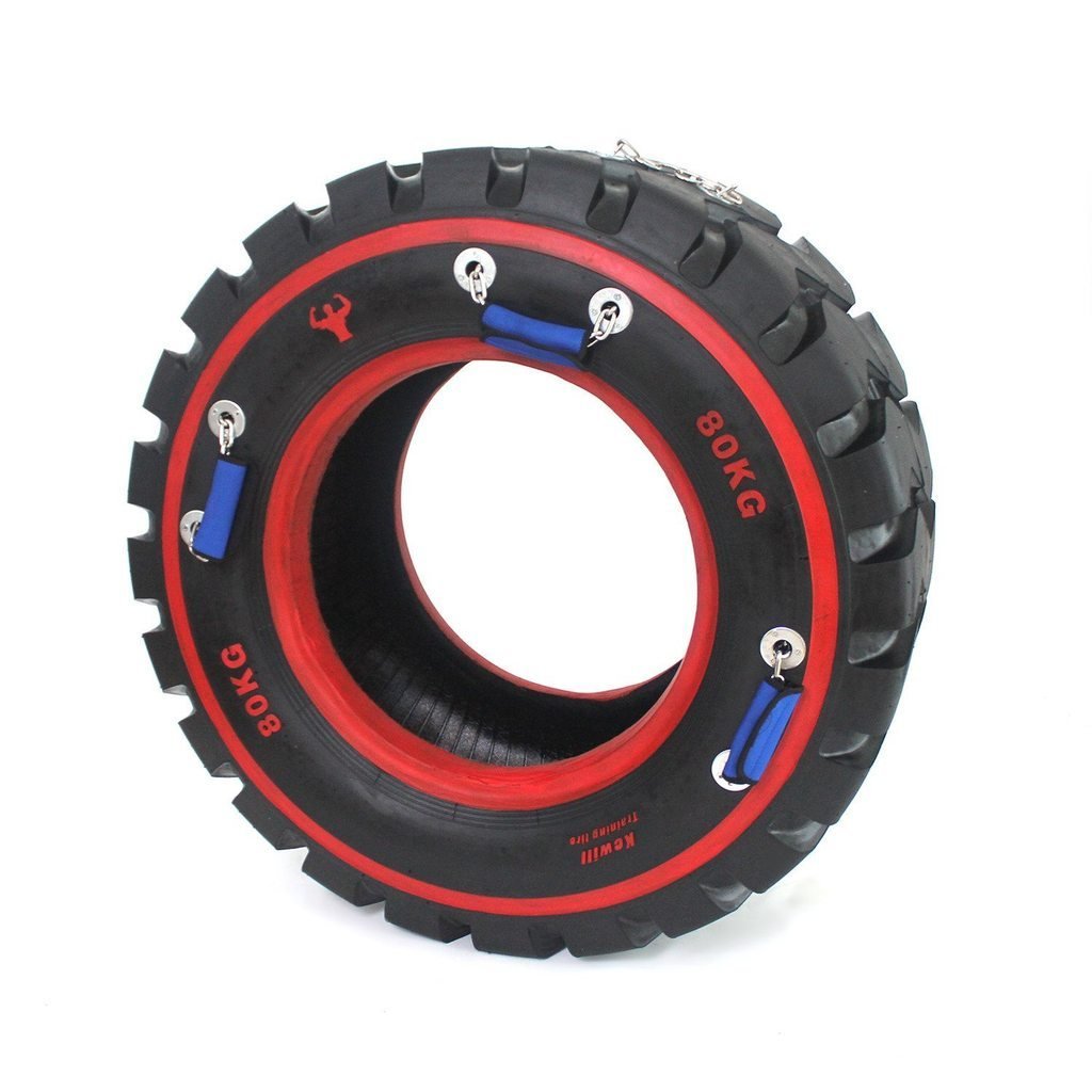 XLR8 Strongman Fitness Tire 80kg - Heavy Duty Gym Equipment for Strength Training & CrossFit Workouts | Perfect for Home Gym, Outdoor Training & Competition Prep