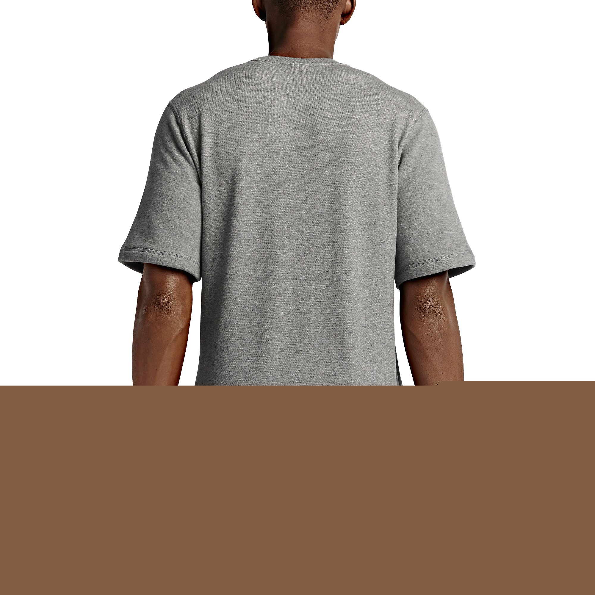 Nike Air Short Sleeve Fleece Crew - Men's Comfortable Casual Pullover Sweatshirt for Running, Gym & Everyday Wear