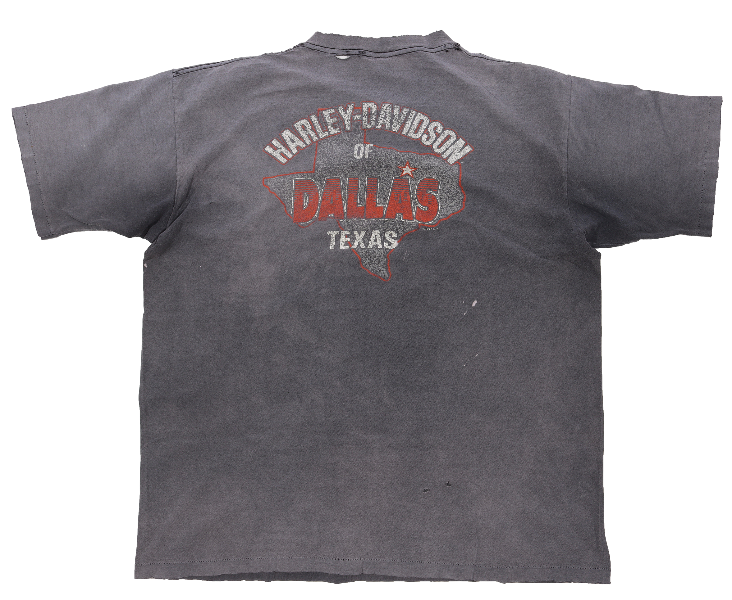 Vintage 1990's Harley Davidson Motorcycle T-Shirt - Dallas, TX Retro Biker Tee for Men & Women - Perfect for Motorcycle Rides, Biker Events & Casual Wear