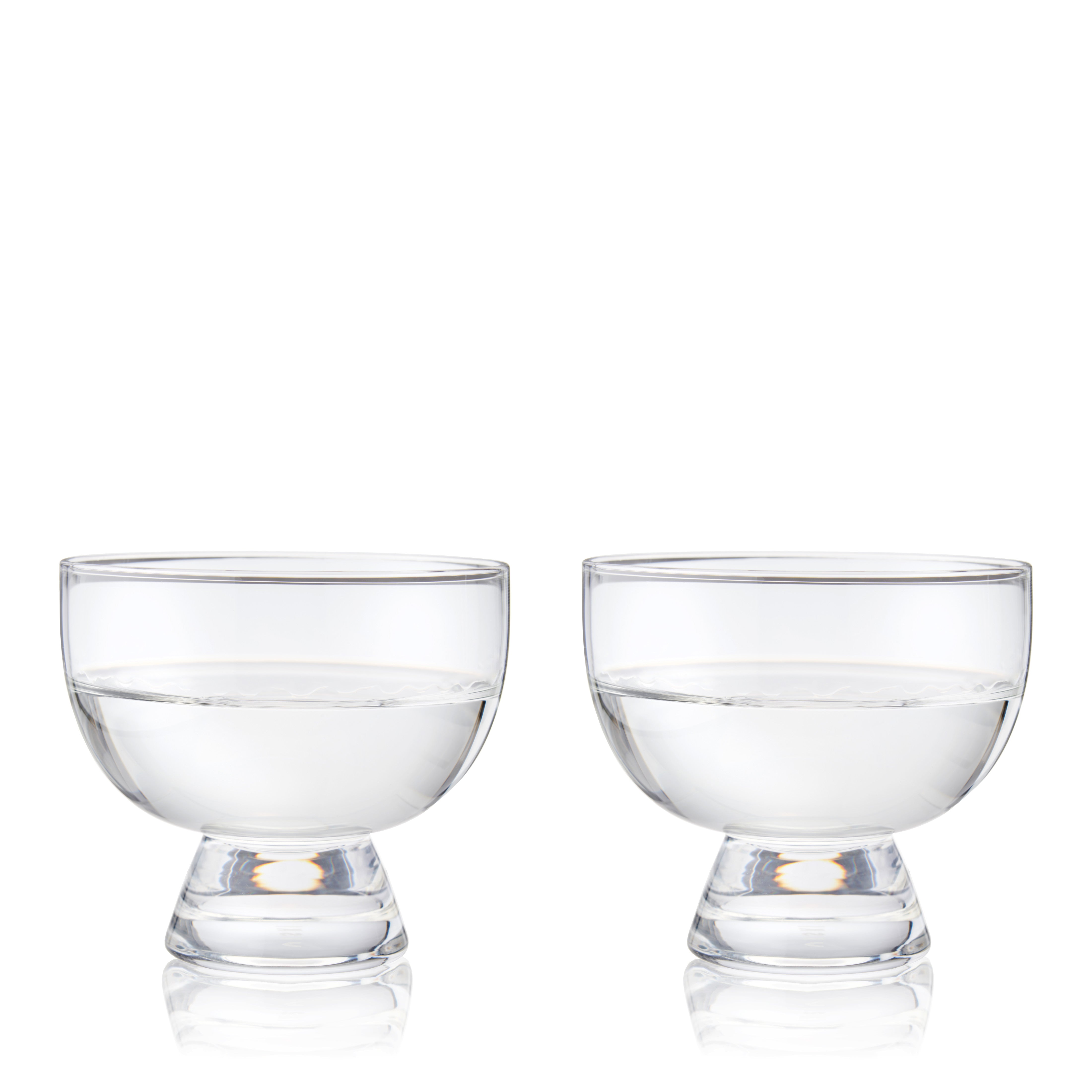 Premium Crystal Mezcal Glasses Set of 2 - Handcrafted Artisanal Drinking Glasses for Tequila, Whiskey & Cocktails - Perfect for Home Bars, Parties & Gifting