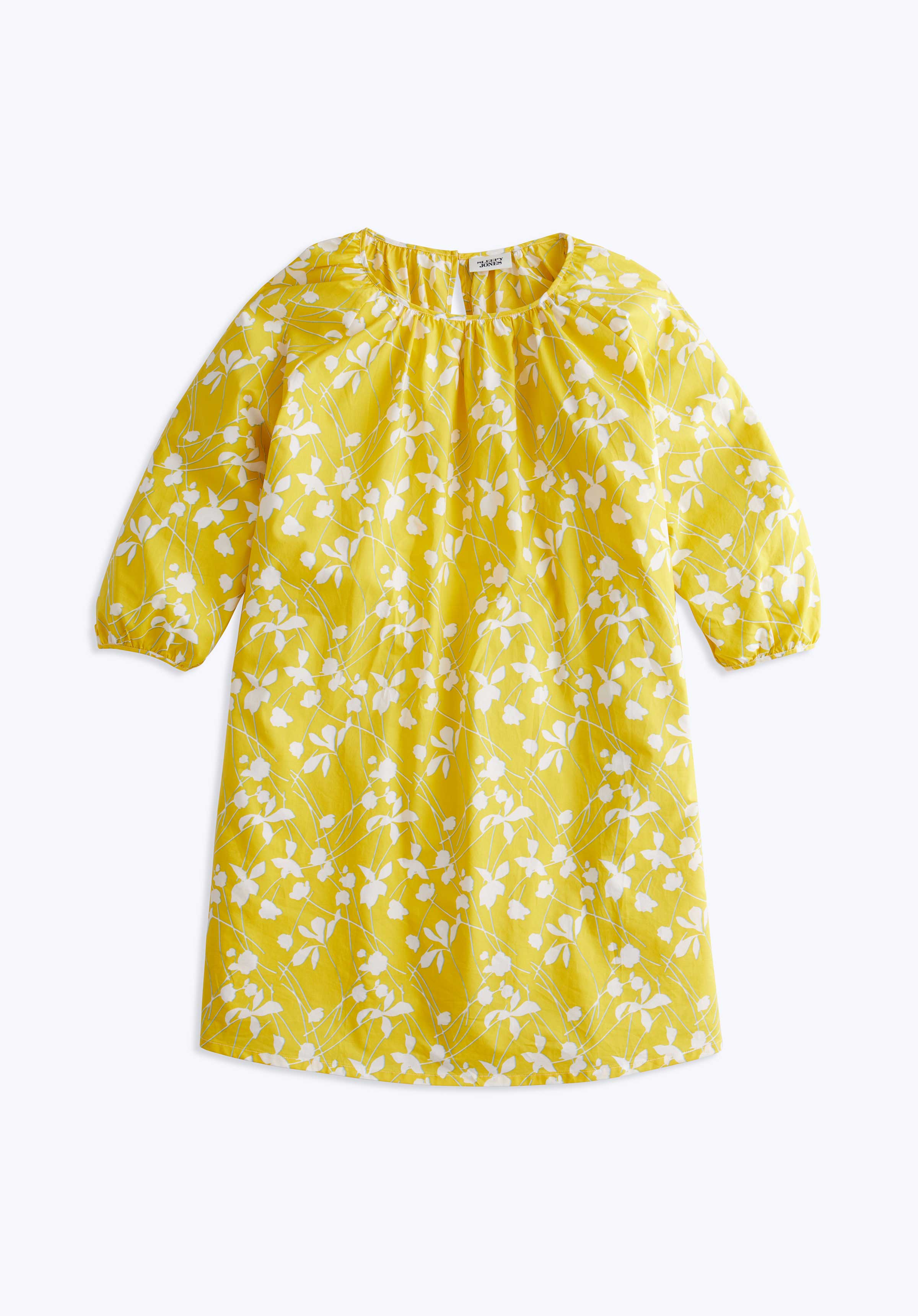 Lily Night Dress in Sunshine Floral - Soft & Comfortable Sleepwear for Women - Perfect for Summer Nights, Lounging & Relaxation at Home