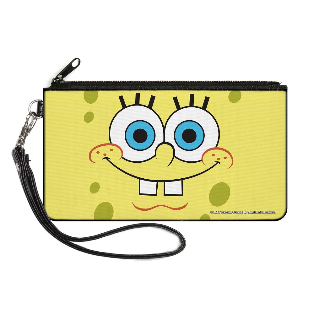 Buckle-Down Women's Large Spongebob Squarepants Zip Wallet - 8