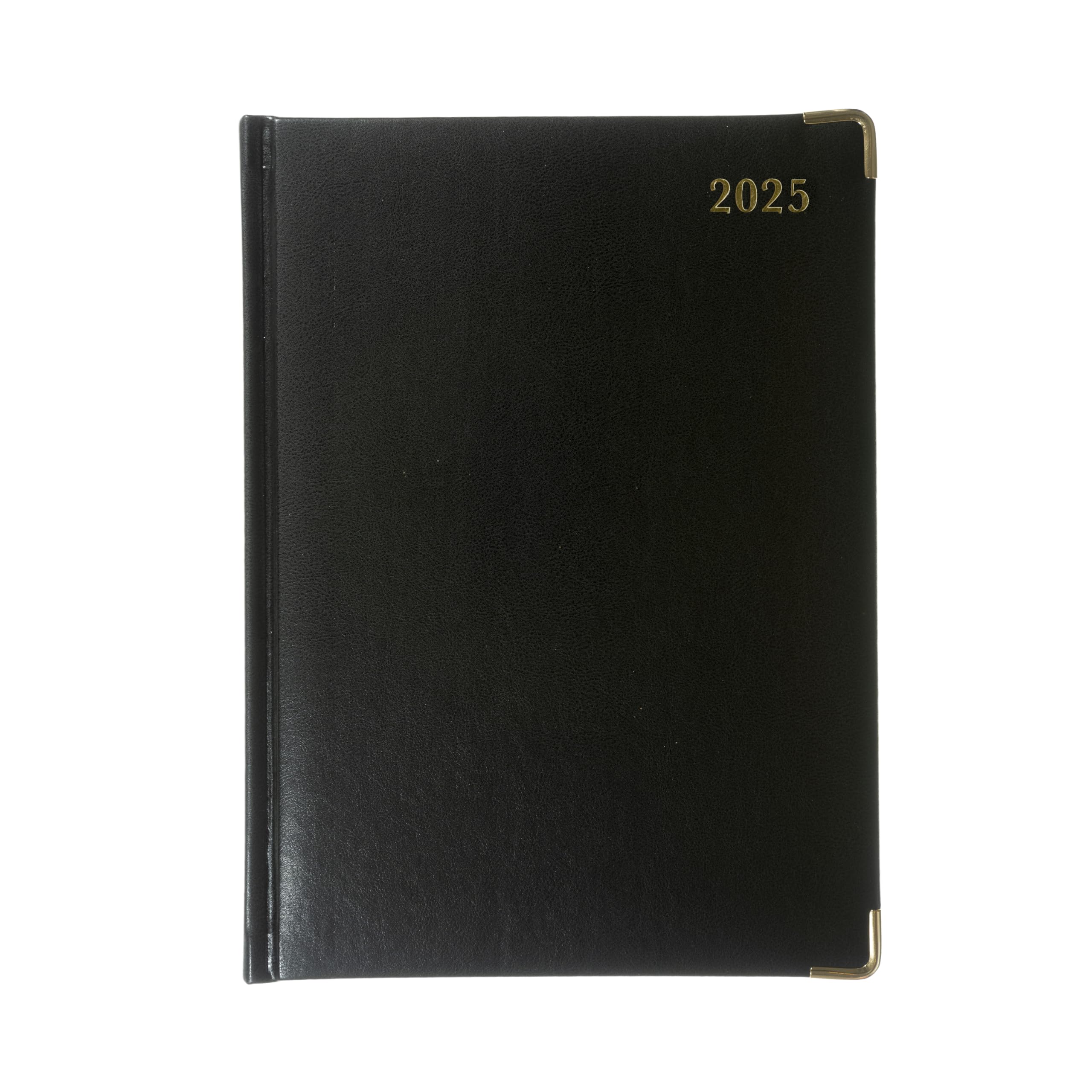 Collins Classic 2025 Professional Diary - Weekly Business Planner with Appointment Sections - Premium PU Leather Cover - Ideal for Executives, Managers & Entrepreneurs (Black) - Perfect for Office Meetings, Client Scheduling & Time Management (1210V.99-25)