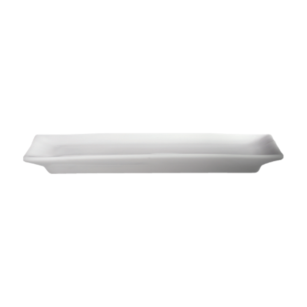 Premium White Ceramic Cameo 10.5 Inch Serving Platter - Elegant Dinnerware for Entertaining, Holidays & Special Occasions - Set of 24 (Case Pack)